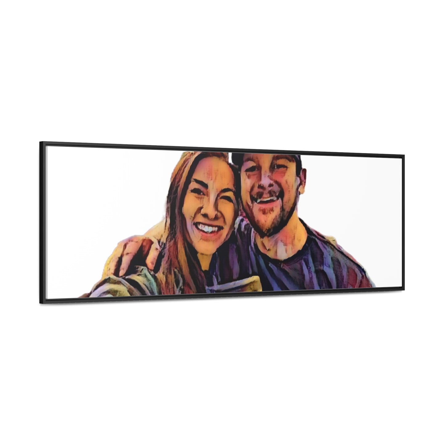 Gallery Canvas Wraps, Horizontal Frame ... "The Best Of Friends" ... Original Works ... December 2023 ... Central Idaho, USA.