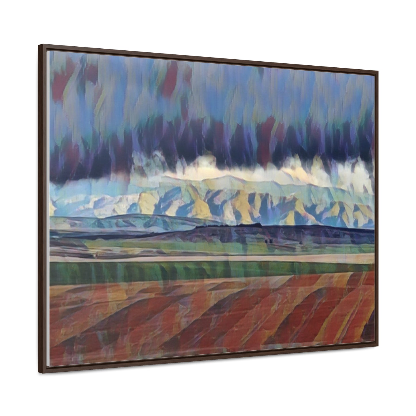 Gallery Canvas Wraps, Horizontal Frame ... On-The-Prairie .. "The Storm Is Brewing" ... Central Idaho: November 2023 ... Original Works ...