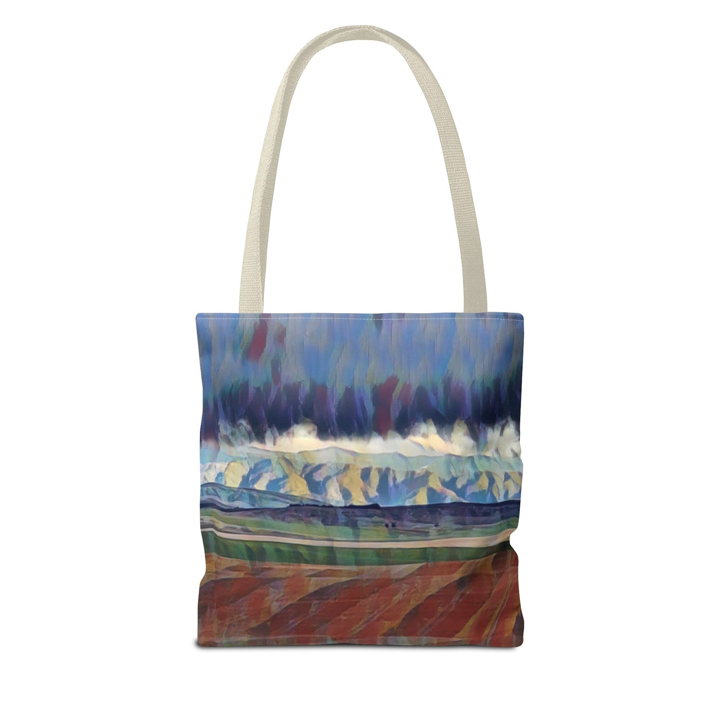 Tote Bag (AOP) ... On-The-Prairie .. "The Storm Is Brewing" ... Central Idaho: November 2023 ... Original Works ...