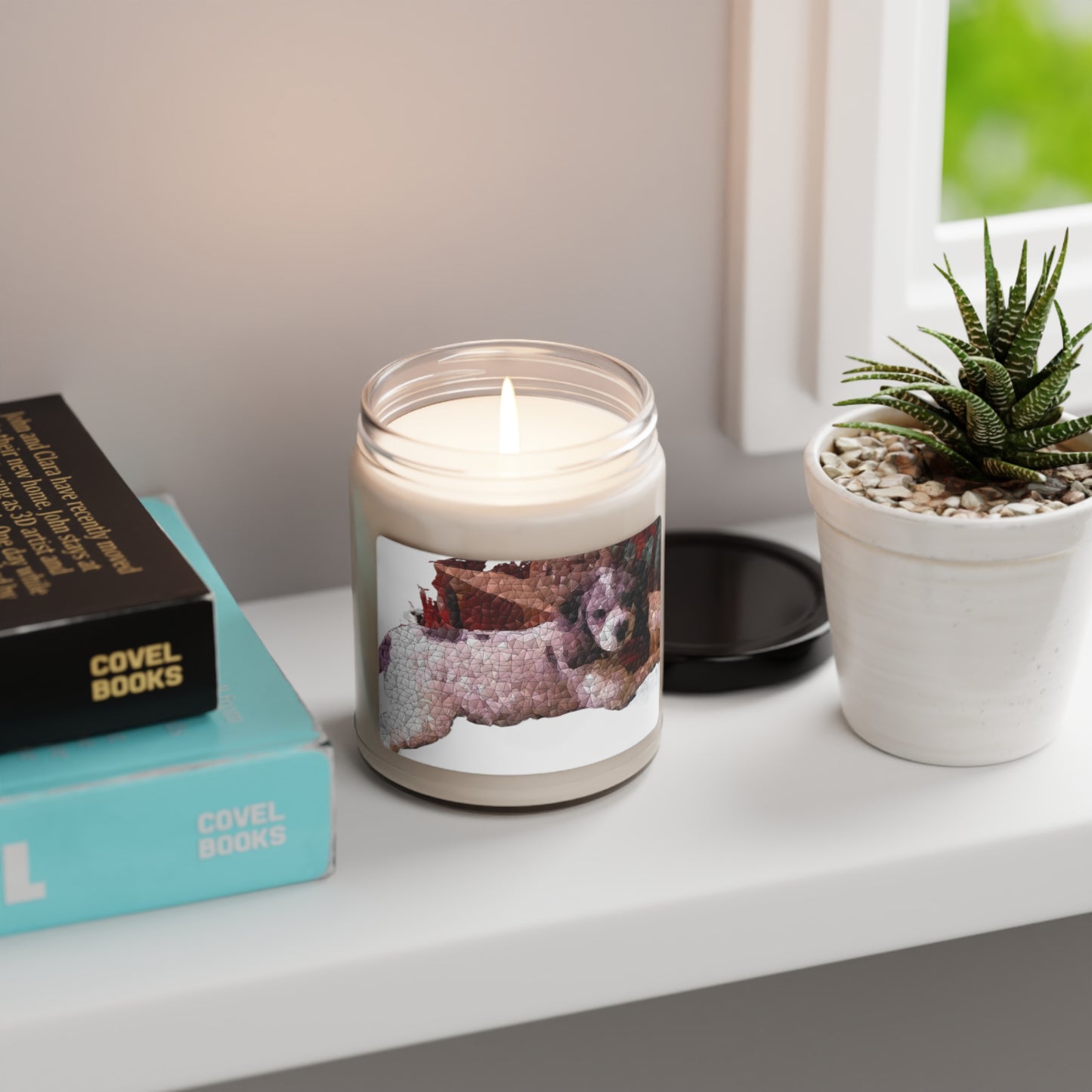 Scented Soy Candle, 9oz ... Sadie Johnson_Stenzel ... "Original Works" ... December 2023 ...