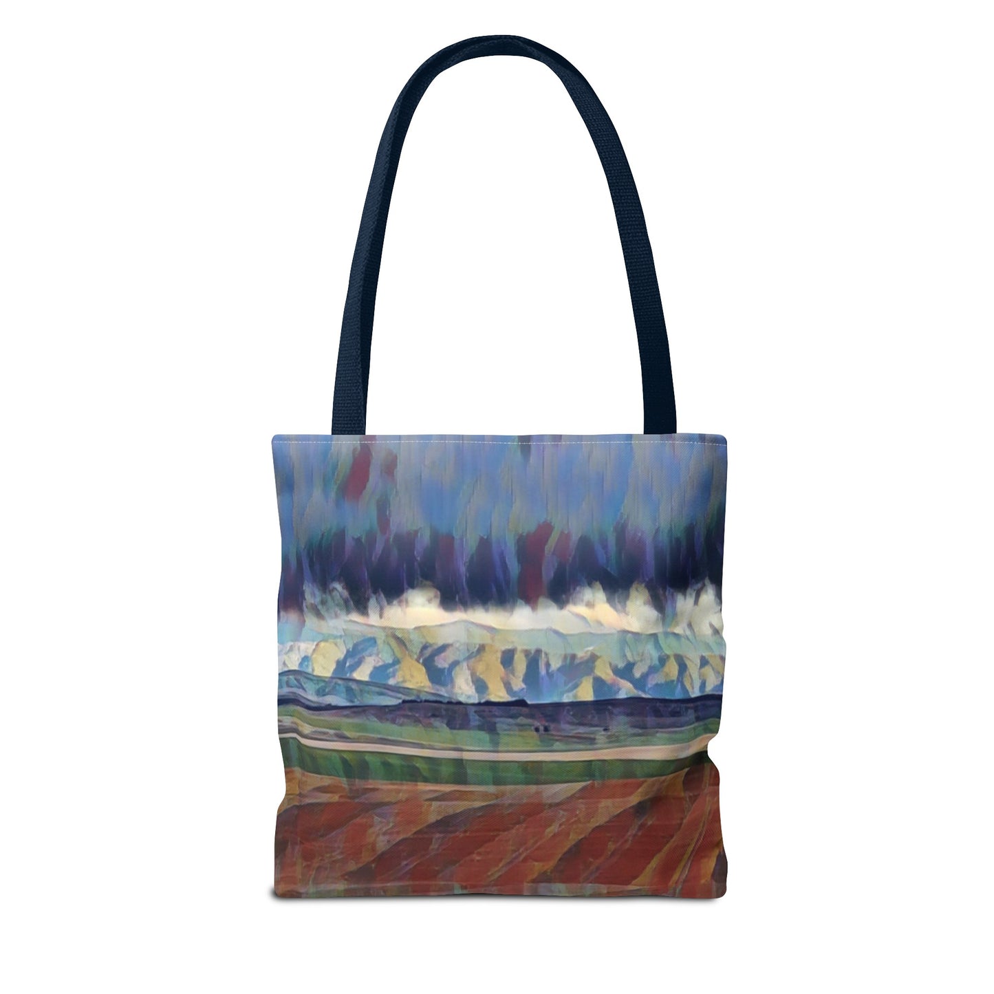 Tote Bag (AOP) ... On-The-Prairie .. "The Storm Is Brewing" ... Central Idaho: November 2023 ... Original Works ...