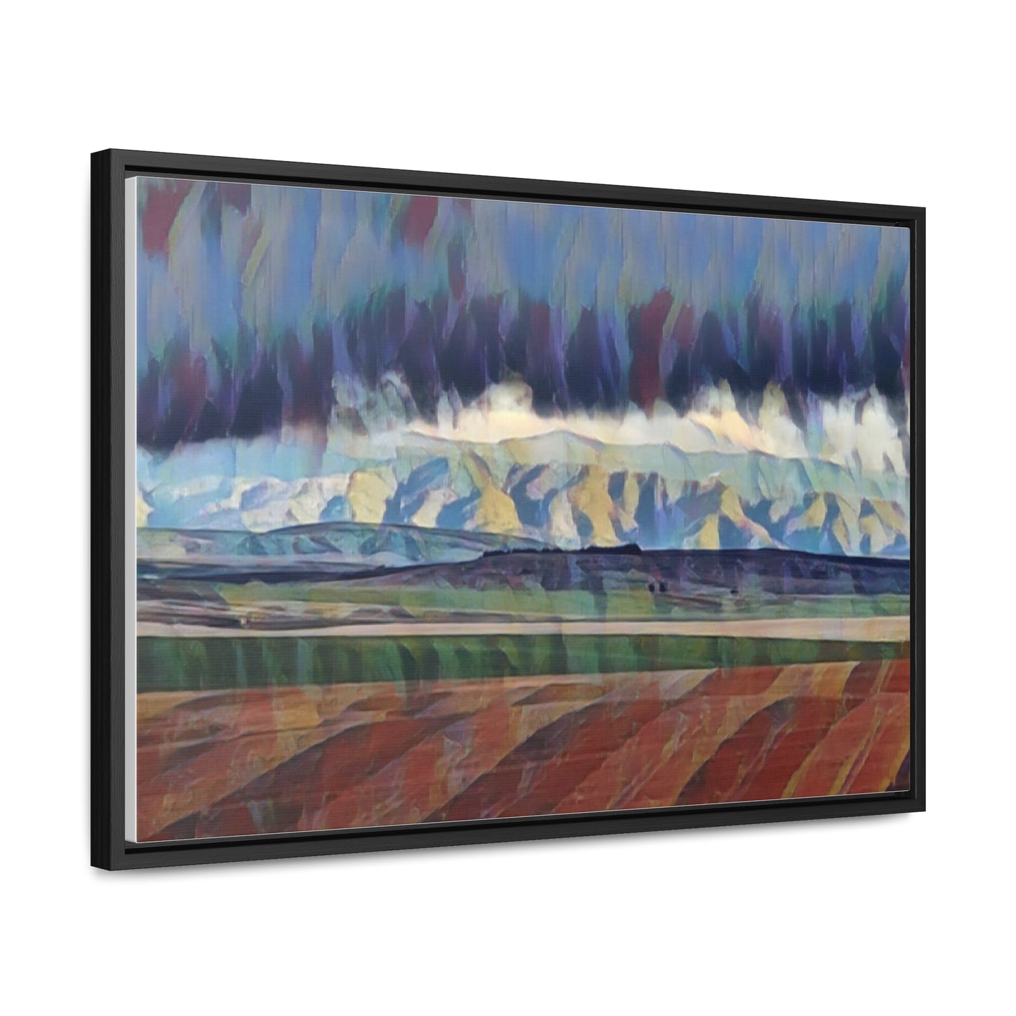Gallery Canvas Wraps, Horizontal Frame ... On-The-Prairie .. "The Storm Is Brewing" ... Central Idaho: November 2023 ... Original Works ...