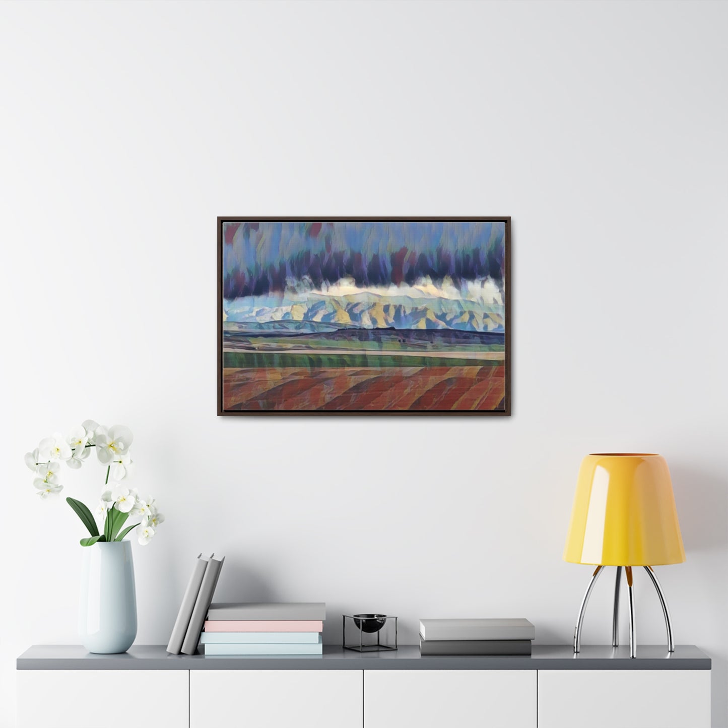 Gallery Canvas Wraps, Horizontal Frame ... On-The-Prairie .. "The Storm Is Brewing" ... Central Idaho: November 2023 ... Original Works ...