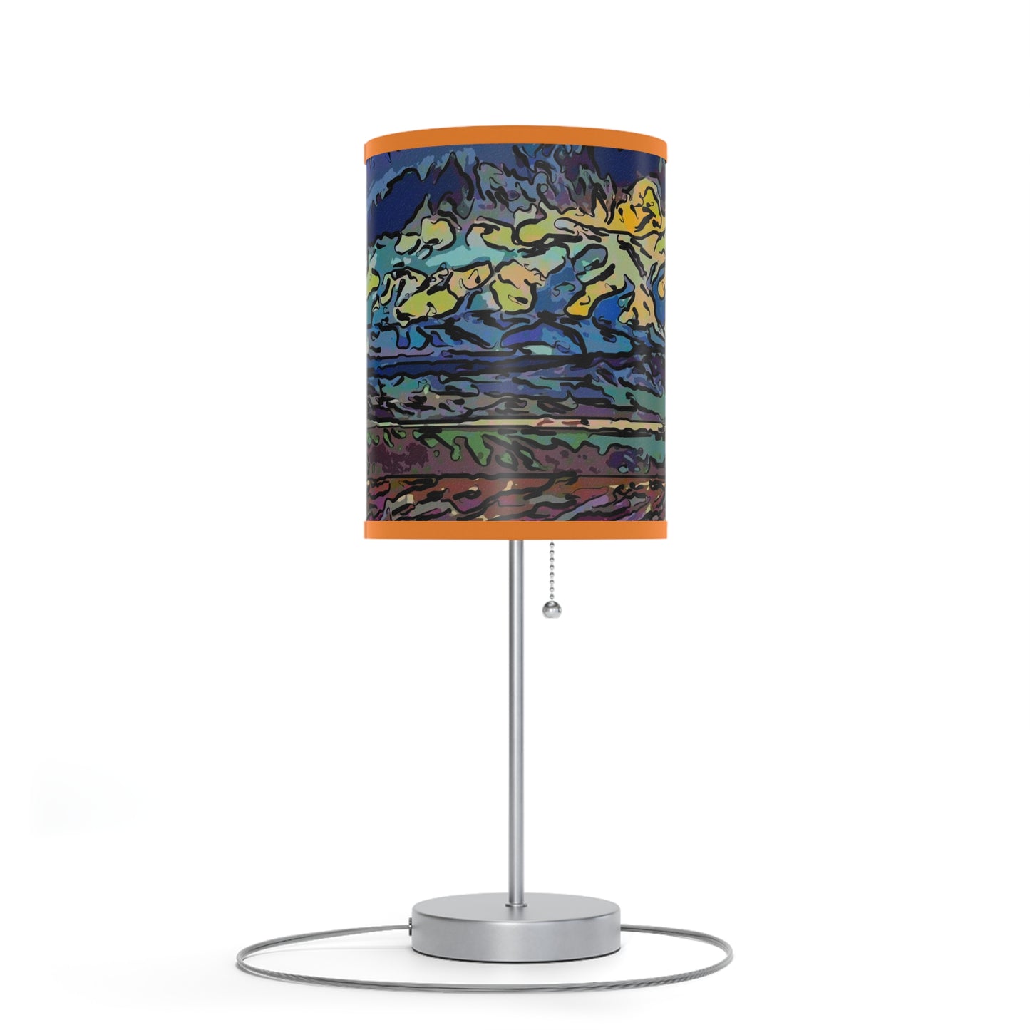 Lamp on a Stand, US|CA plug ...  On-The-Prairie .. "The Storm Is Brewing" ... Central Idaho: November 2023 ... Original Works ...