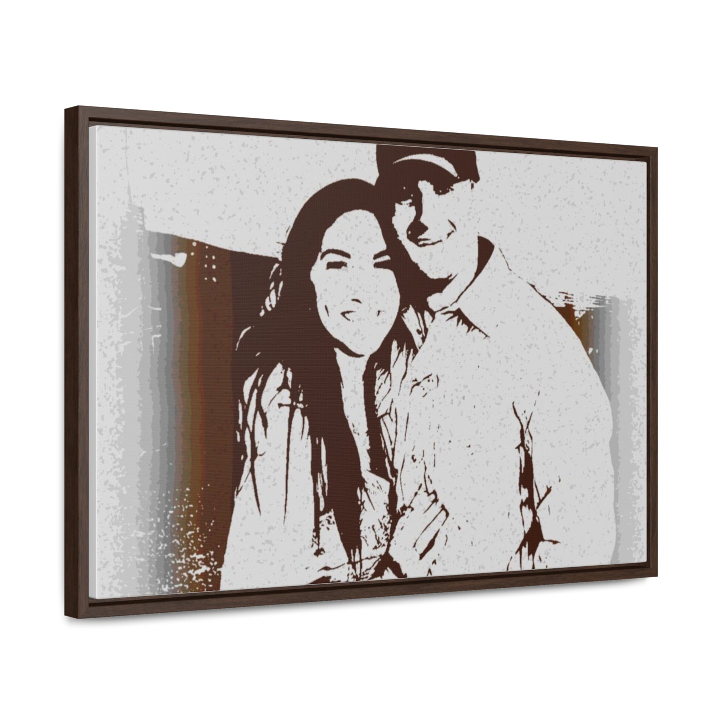 Gallery Canvas Wraps, Horizontal Frame ... "The Best Of Friends" ... Original Works ... December 2023 ... Central Idaho, USA.