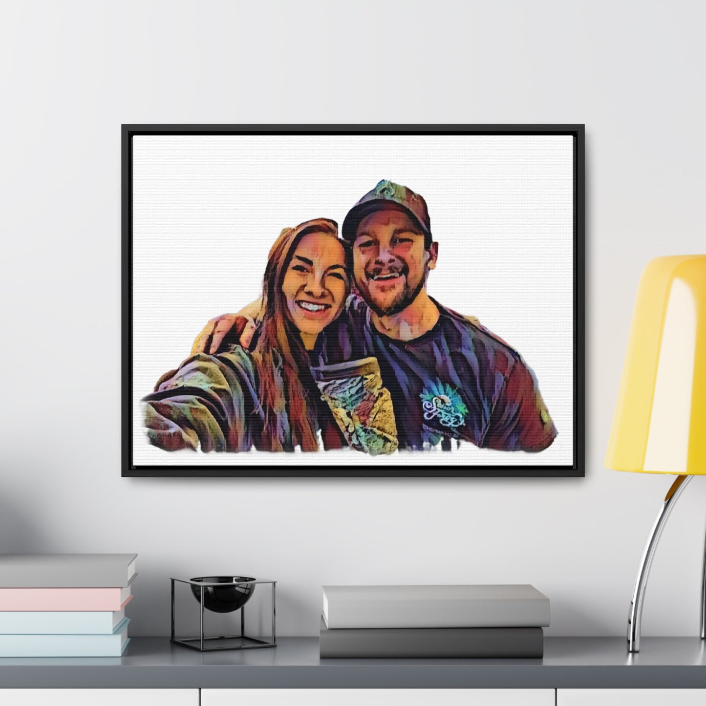 Gallery Canvas Wraps, Horizontal Frame ... "The Best Of Friends" ... Original Works ... December 2023 ... Central Idaho, USA.