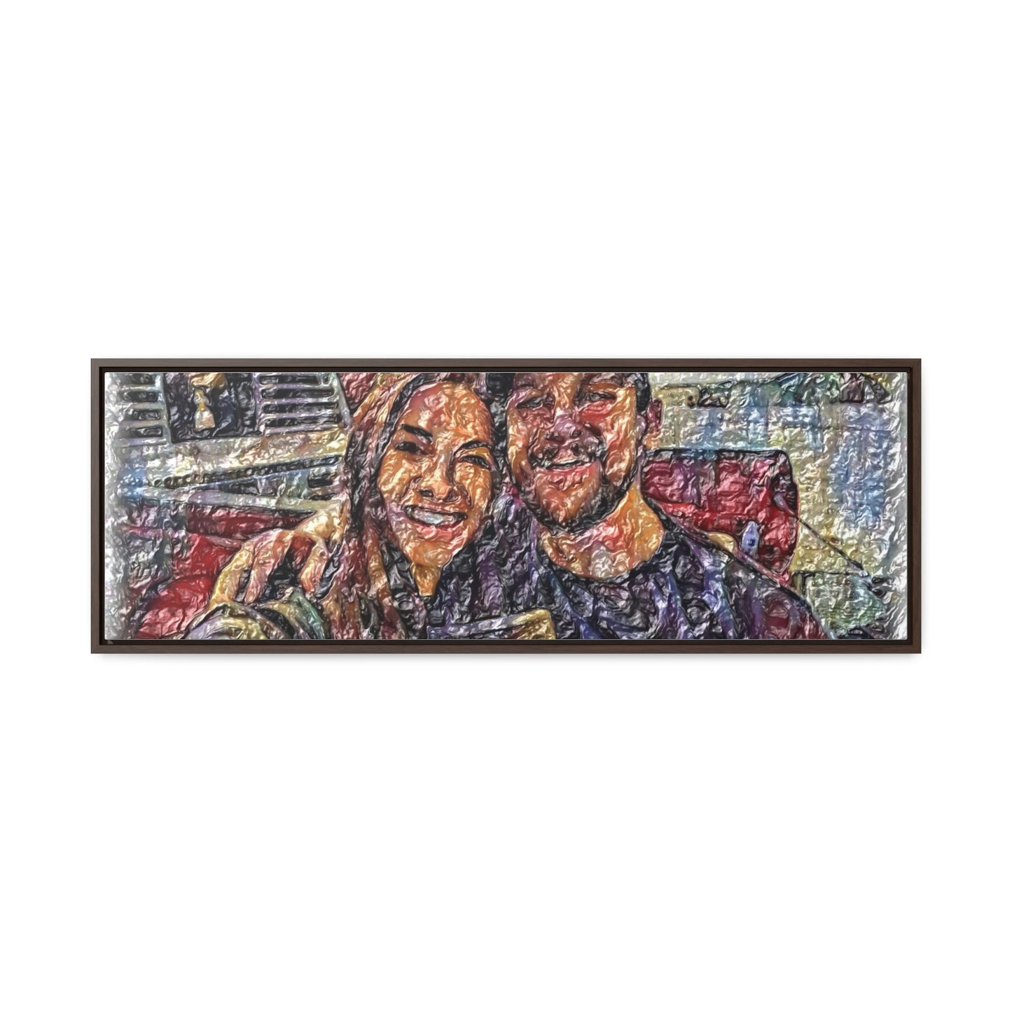 Gallery Canvas Wraps, Horizontal Frame ... "The Best Of Friends" ... Original Works ... December 2023 ... Central Idaho, USA.