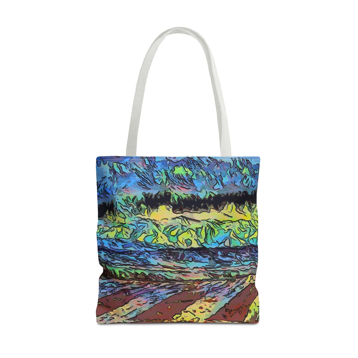 Tote Bag (AOP) ... On-The-Prairie .. "The Storm Is Brewing" ... Central Idaho: November 2023 ... Original Works ...