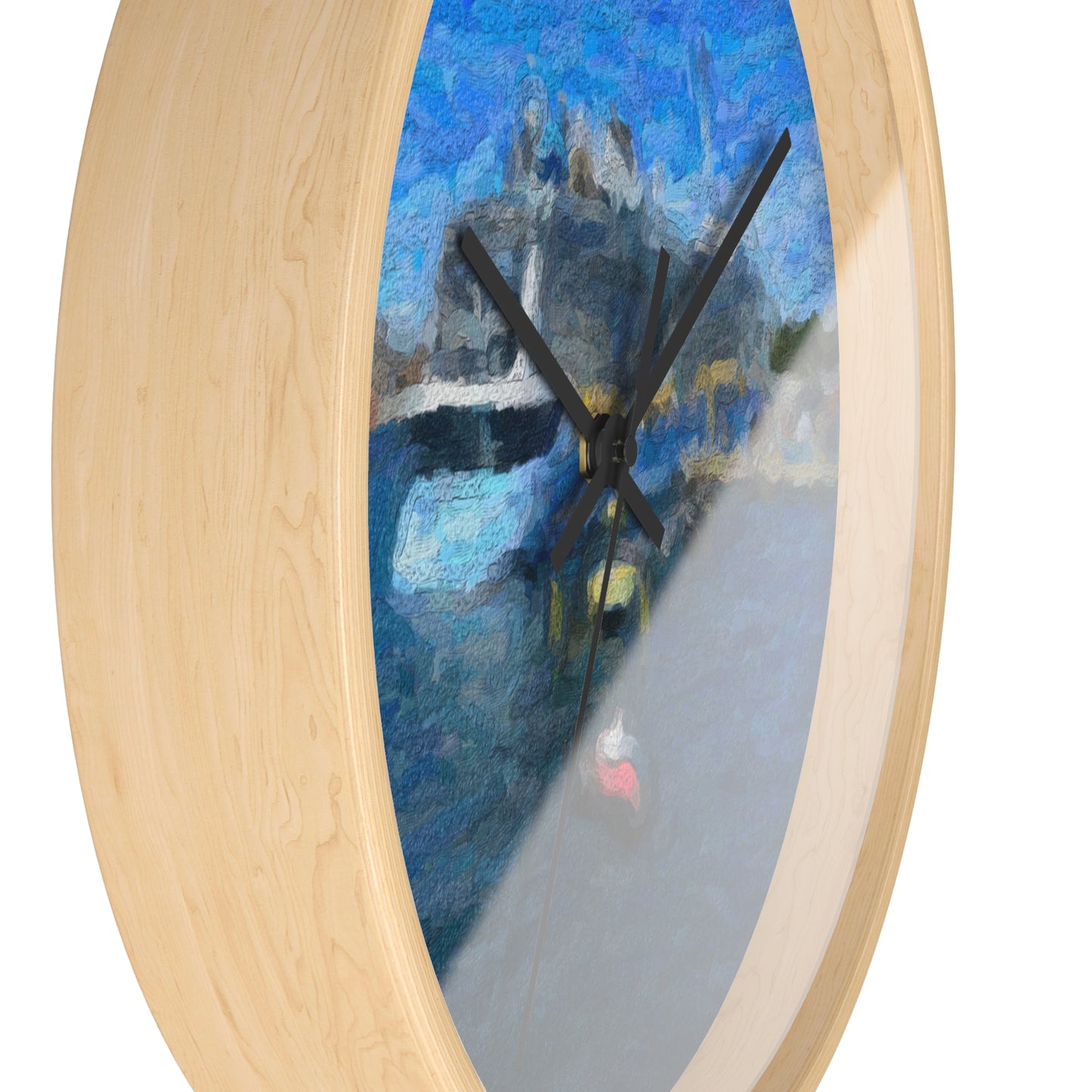 Wall Clock ... Into Vancouver Harbor We Arrive: Celebrity Edge-Cruise ... Vancouver, British Columbia ... June 2024 ... Original Works