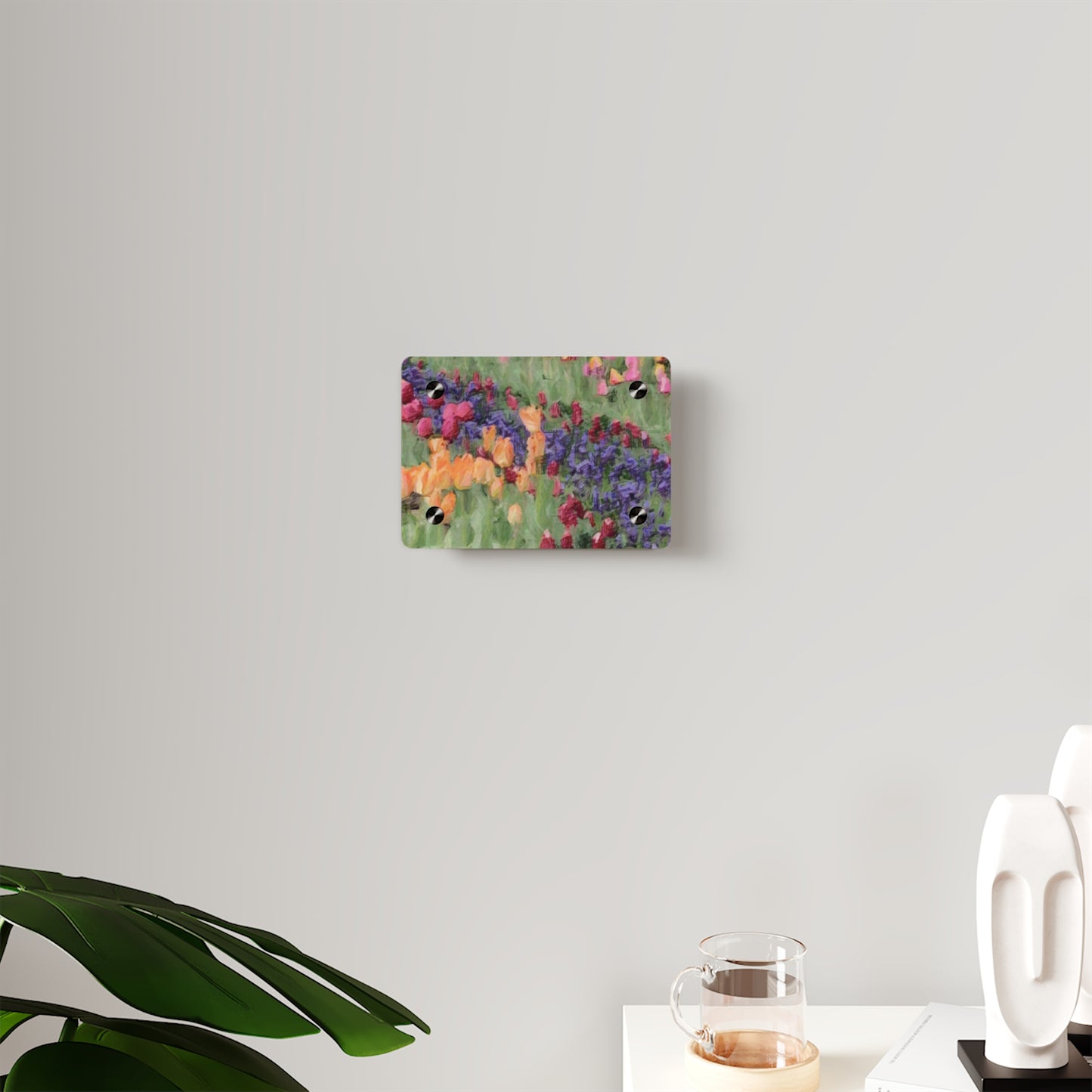 Acrylic Wall Art Panels ... Skagit Valley Tulips ... Skagit Valley, Washington ... Family Archives ... Original Works ... Circa 1980's ...