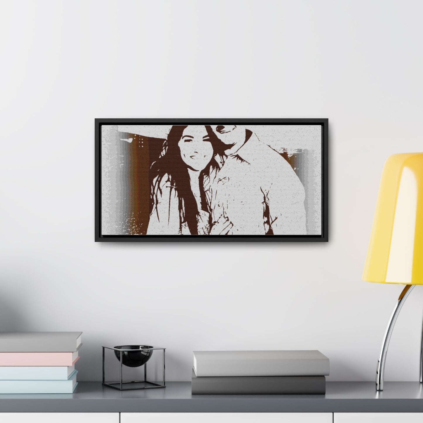 Gallery Canvas Wraps, Horizontal Frame ... "The Best Of Friends" ... Original Works ... December 2023 ... Central Idaho, USA.