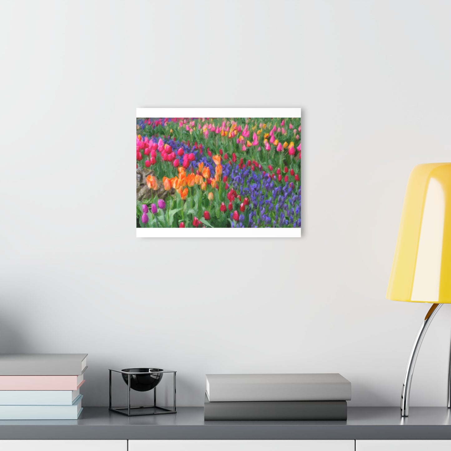 Acrylic Prints (French Cleat Hanging) ... Skagit Valley Tulips ... Skagit Valley, Washington ... Family Archives ... Original Works ... Circa 1980's ...