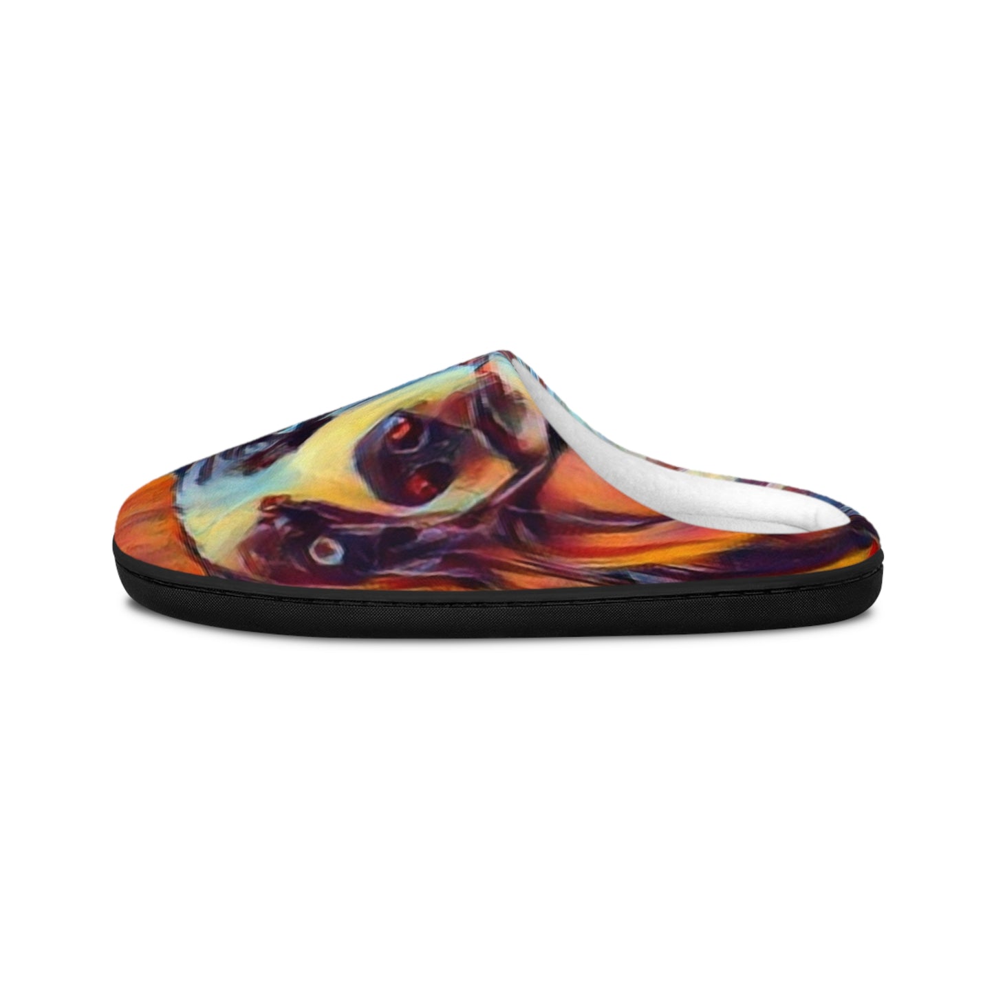 Women's Indoor Slippers ... Ozzy-Hippensteel ... "Don't Cry Now ... Dry-Your-Eyes ... On-The-Wind". Original Works. May 2023.