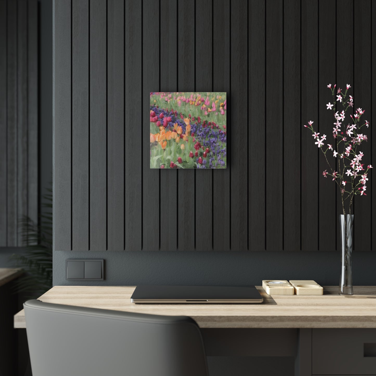 Acrylic Prints ... Skagit Valley Tulips ... Skagit Valley, Washington ... Family Archives ... Original Works ... Circa 1980's ...