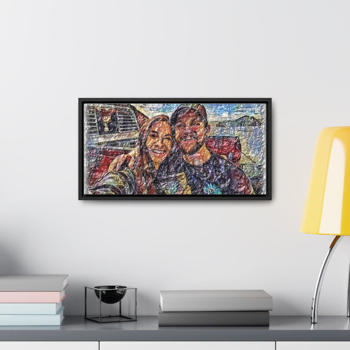 Gallery Canvas Wraps, Horizontal Frame ... "The Best Of Friends" ... Original Works ... December 2023 ... Central Idaho, USA.