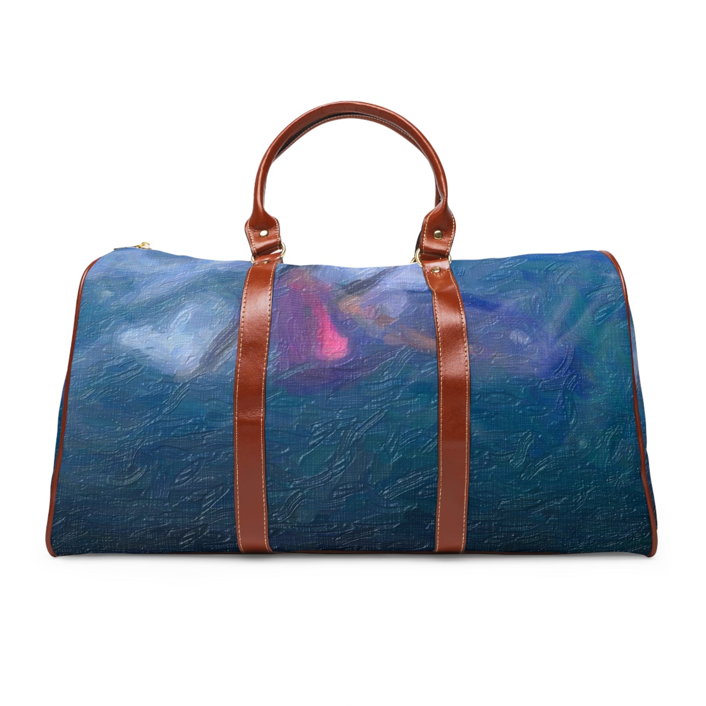 Waterproof Travel Bag ... Paris_2024_Surfing Competition-Tahiti_French-Polynesia .... 'Gabriel Medina World Campion Drops-In' ... Original Works ...