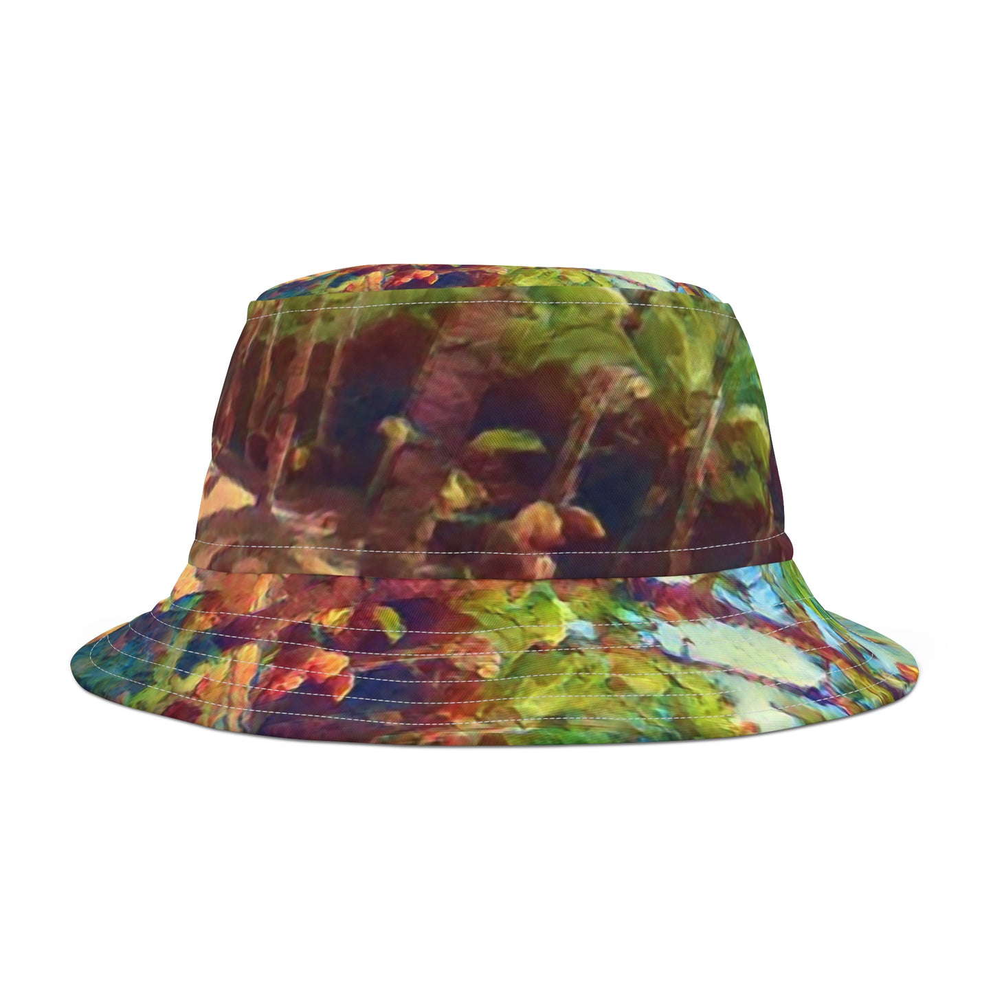 Bucket Hat (AOP) ... Blend In As Your Feet Enjoy The Sands Of ... "Walking The Beach & Pacific Oceanside Of North Kihei, Maui, Hawai'i" ... Original Works ...