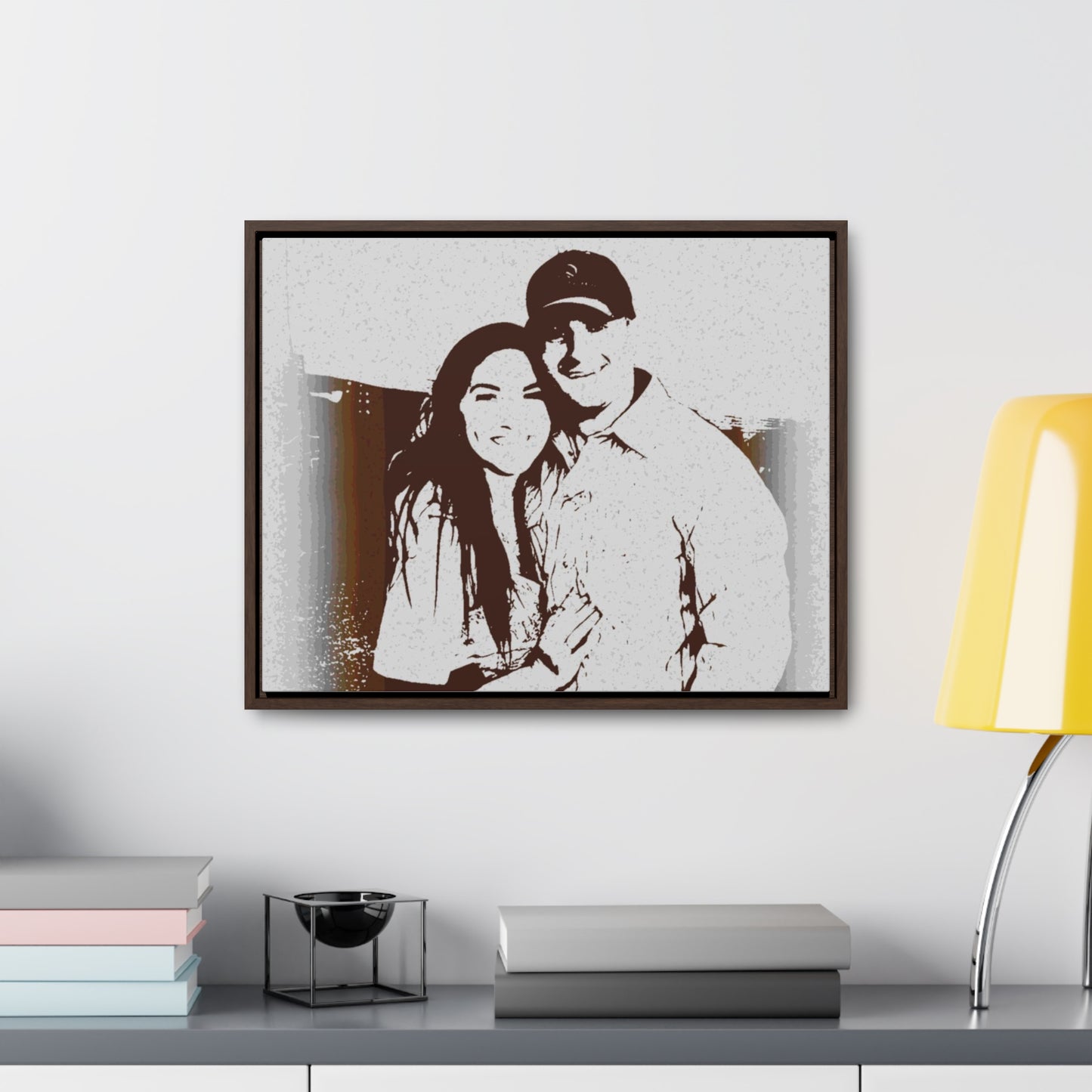 Gallery Canvas Wraps, Horizontal Frame ... "The Best Of Friends" ... Original Works ... December 2023 ... Central Idaho, USA.