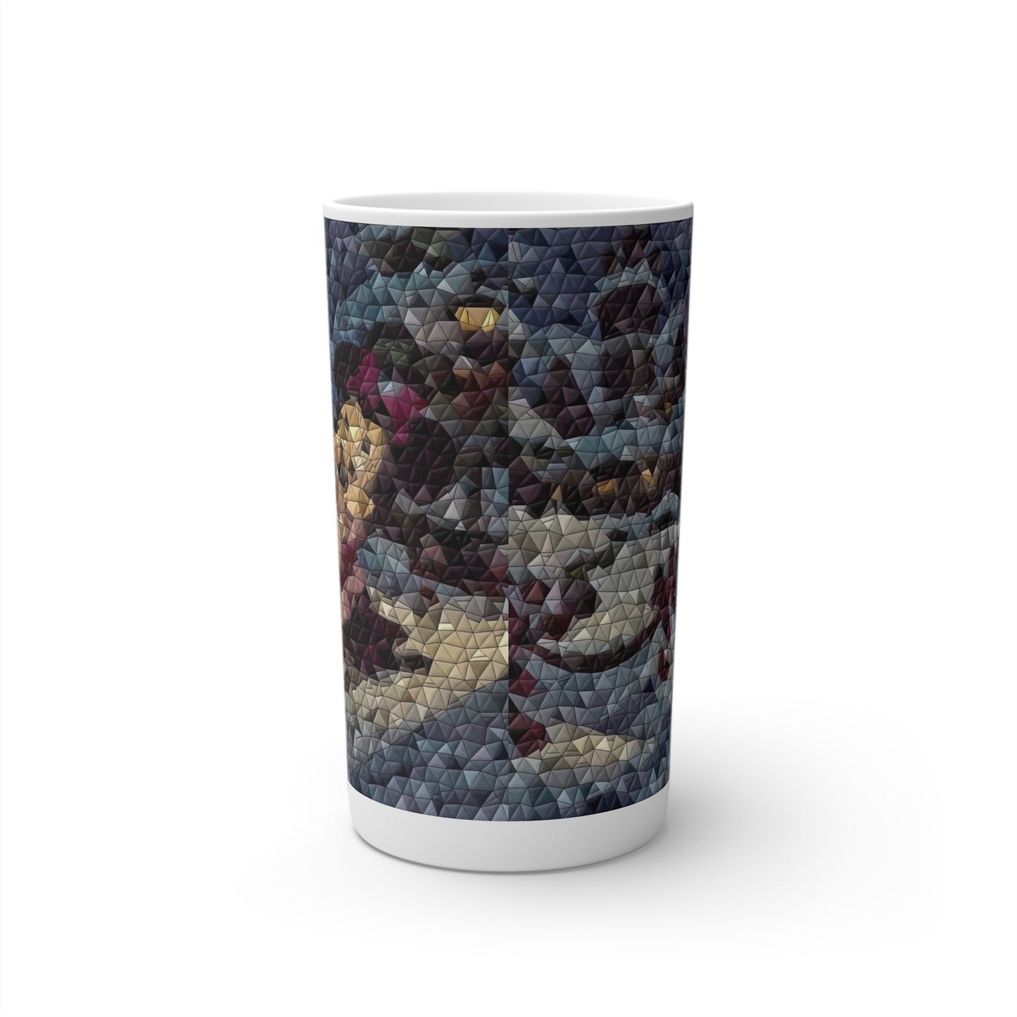 Conical Coffee Mugs (3oz, 8oz, 12oz) ... Mickey_N_Minnie Mouse & Pluto ... "A Winter Sleigh Ride" ... Original Works. Winter 2023 ...