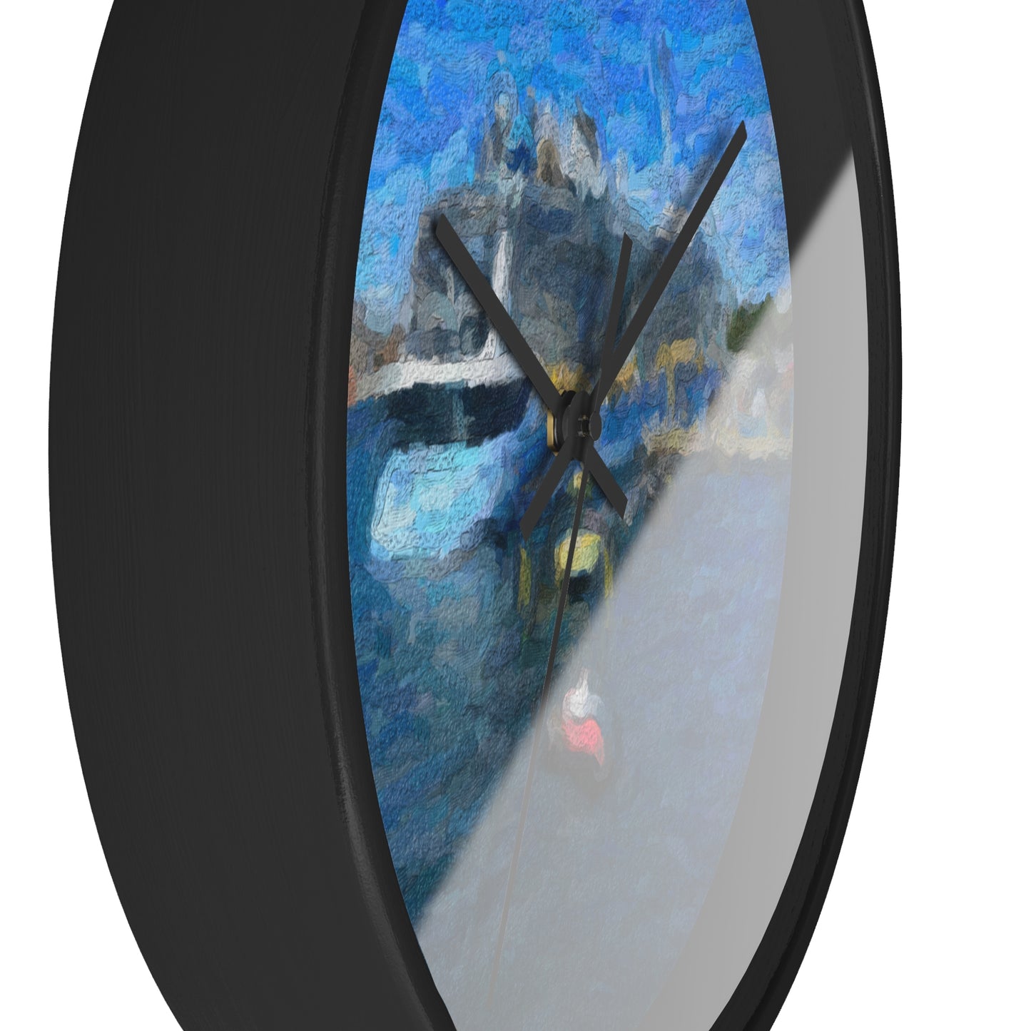 Wall Clock ... Into Vancouver Harbor We Arrive: Celebrity Edge-Cruise ... Vancouver, British Columbia ... June 2024 ... Original Works