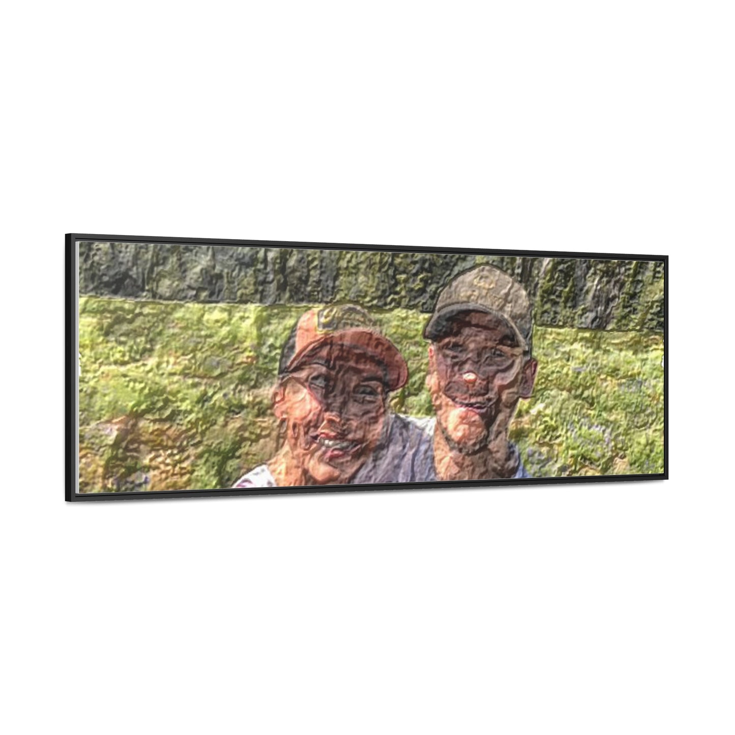 Gallery Canvas Wraps, Horizontal Frame ... "The Best Of Friends" ... Original Works ... December 2023 ... Central Idaho, USA.