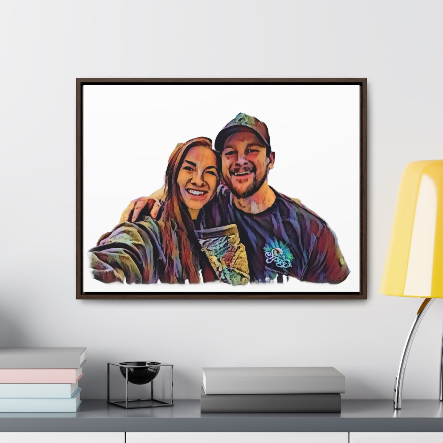 Gallery Canvas Wraps, Horizontal Frame ... "The Best Of Friends" ... Original Works ... December 2023 ... Central Idaho, USA.