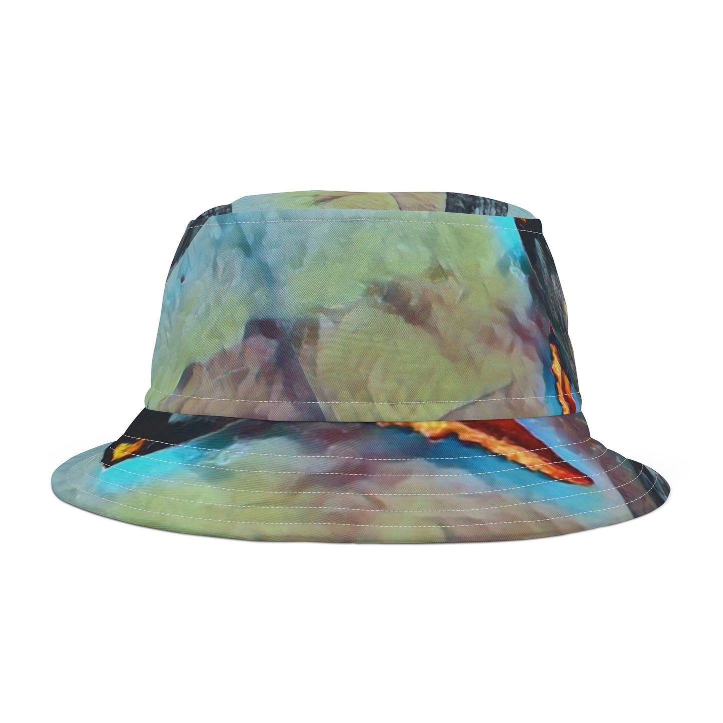 Bucket Hat (AOP) ... She Breaches ... She Leaps ... & Parts The Ocean Waves ... Maui, Hawai'i ... Family Archives ... Original Works ...