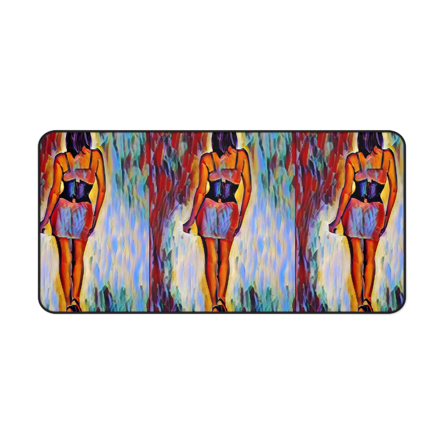 Desk Mat ... I'll Walk 'A-Hundred-Miles' In Stilettos ... Original Works ... June 2023. Central Idaho, USA ...