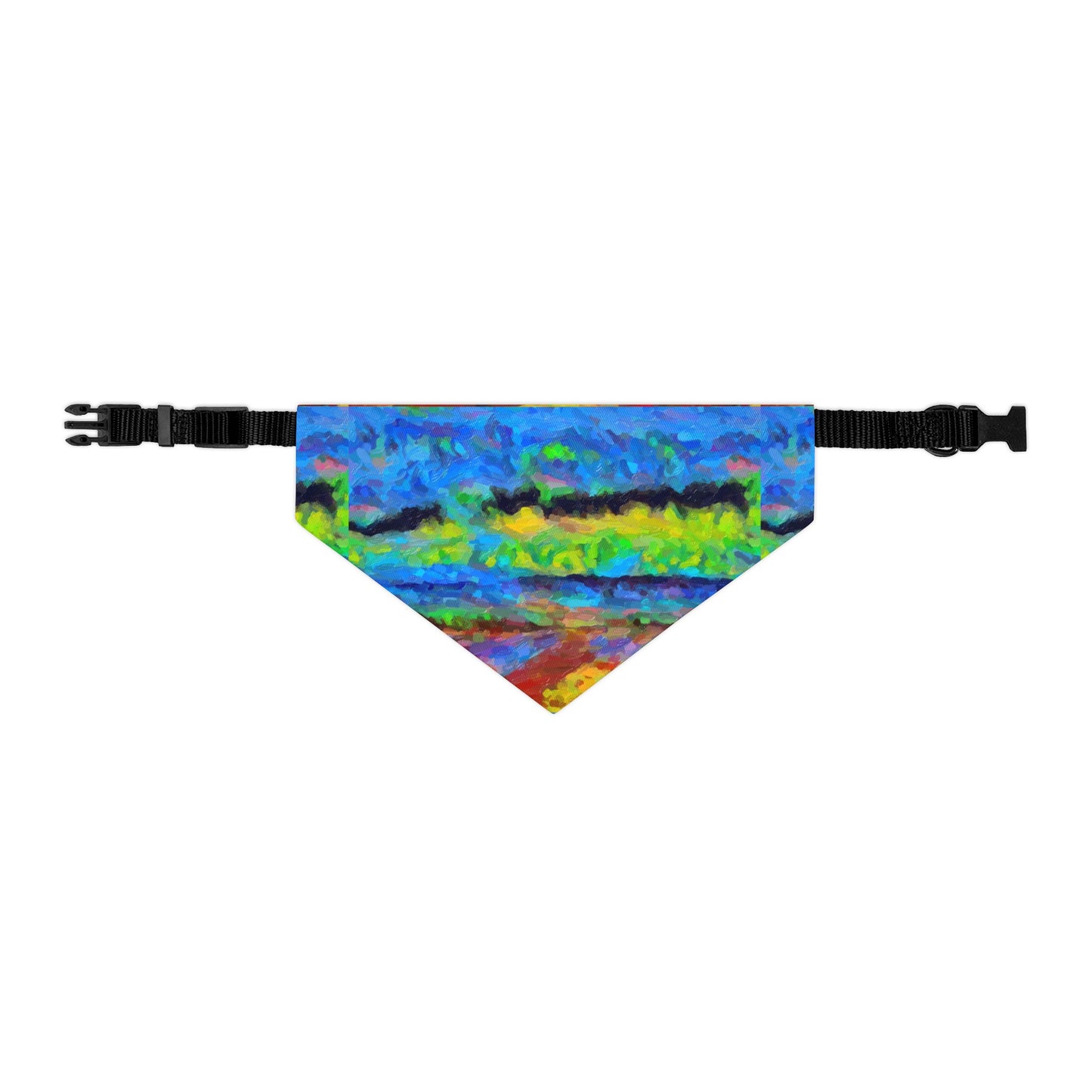 Pet Bandana Collar ... On-The-Prairie .. "The Storm Is Brewing" ... Central Idaho: November 2023 ... Original Works  ...
