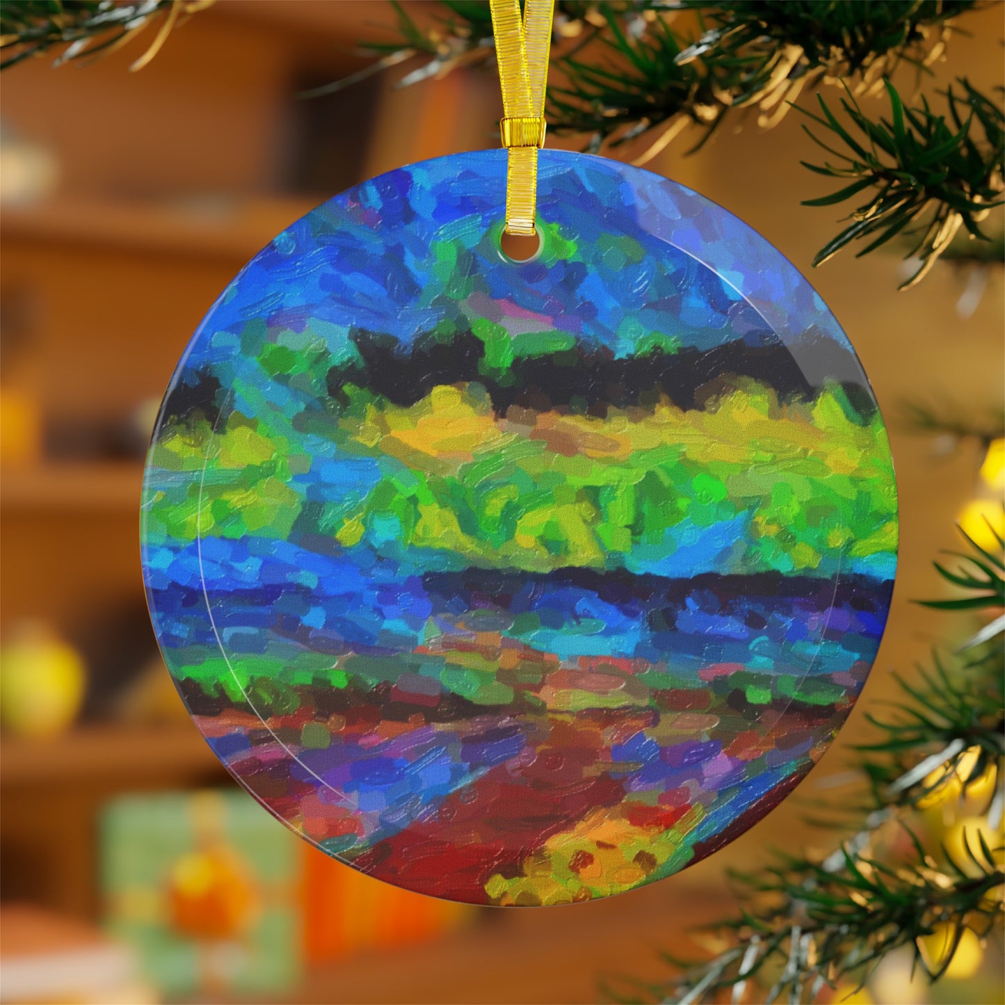 Glass Ornaments ... On-The-Prairie .. "The Storm Is Brewing" ... Central Idaho: November 2023 ... Original Works  ...