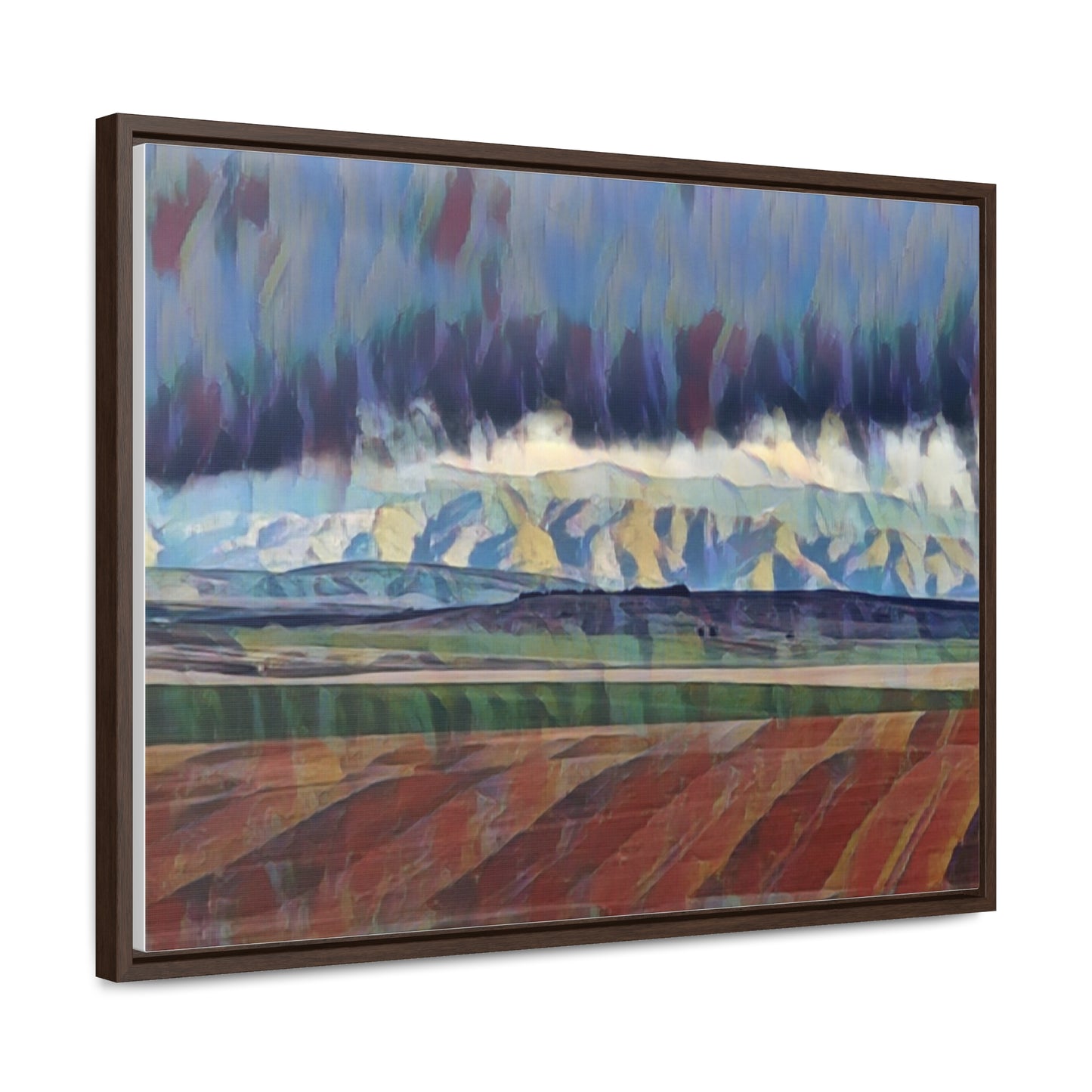 Gallery Canvas Wraps, Horizontal Frame ... On-The-Prairie .. "The Storm Is Brewing" ... Central Idaho: November 2023 ... Original Works ...