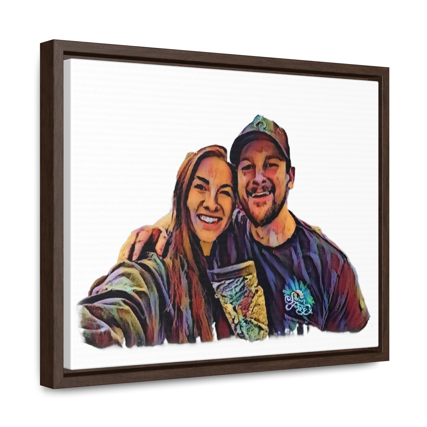 Gallery Canvas Wraps, Horizontal Frame ... "The Best Of Friends" ... Original Works ... December 2023 ... Central Idaho, USA.