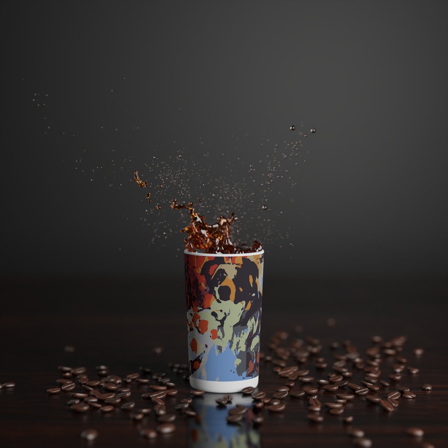 Conical Coffee Mugs (3oz, 8oz, 12oz) ... Ozzie-Hippensteel ... "Don't Cry Now ... Dry-Your_Eyes ... On The Wind". Oriignal Works. May 2023.