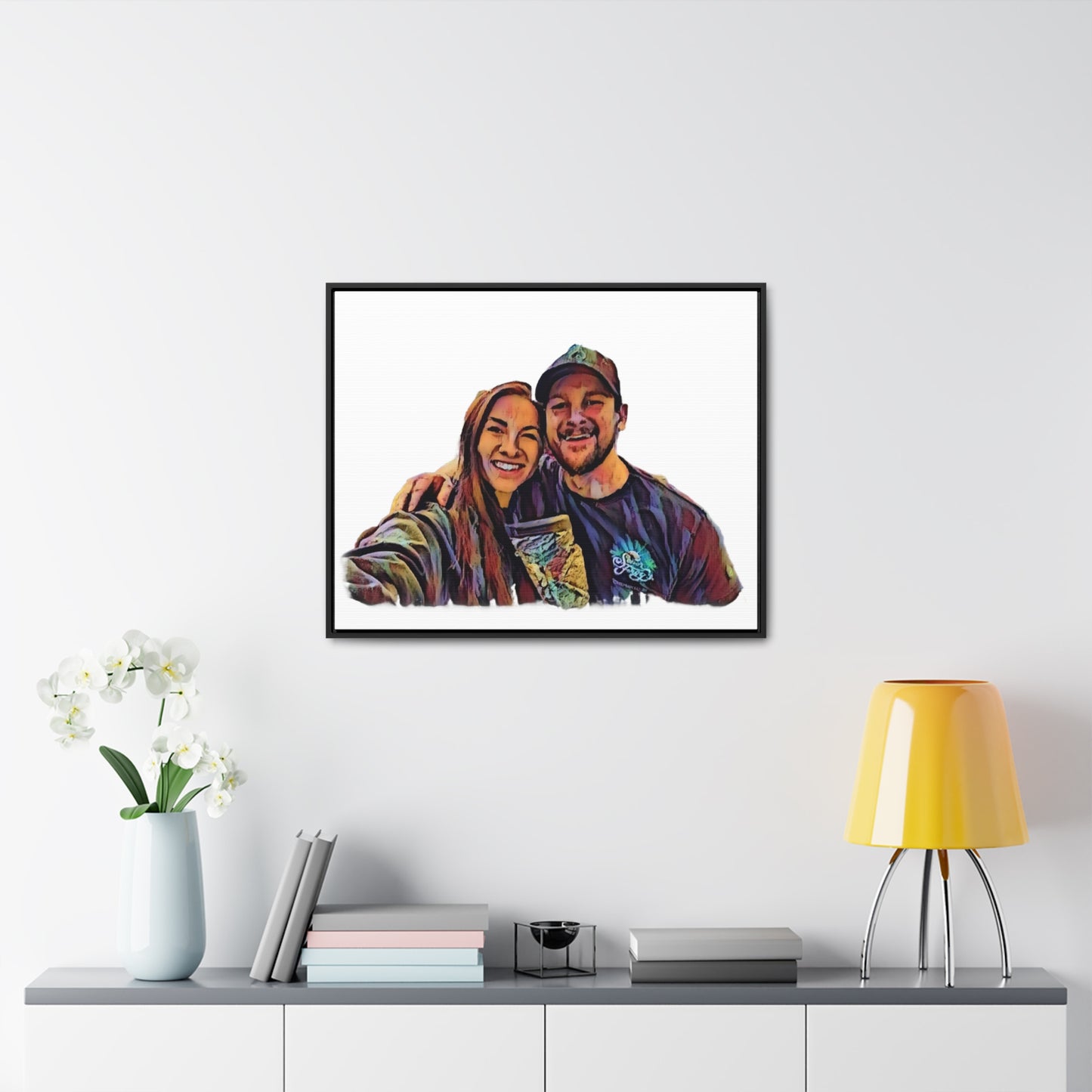 Gallery Canvas Wraps, Horizontal Frame ... "The Best Of Friends" ... Original Works ... December 2023 ... Central Idaho, USA.