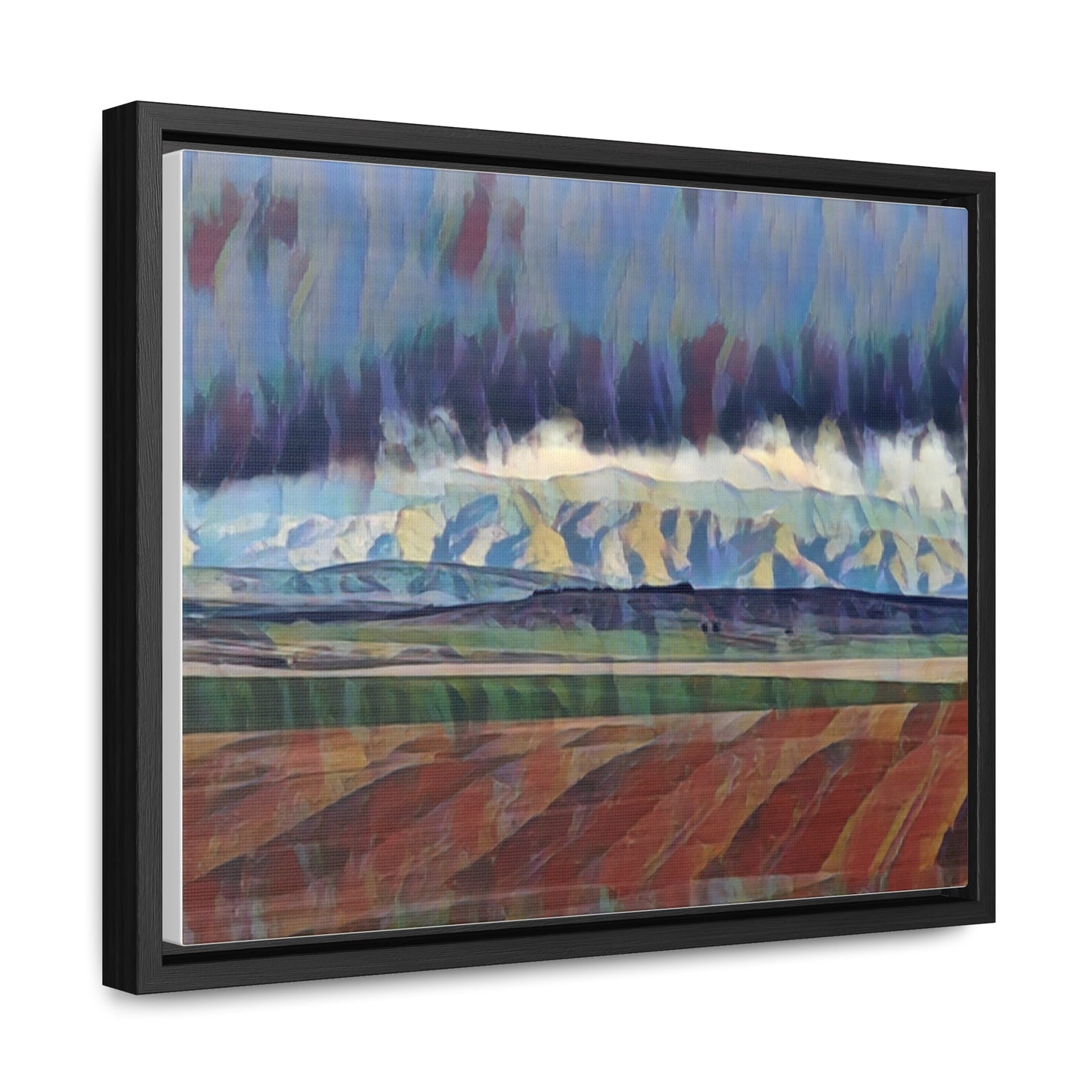 Gallery Canvas Wraps, Horizontal Frame ... On-The-Prairie .. "The Storm Is Brewing" ... Central Idaho: November 2023 ... Original Works ...