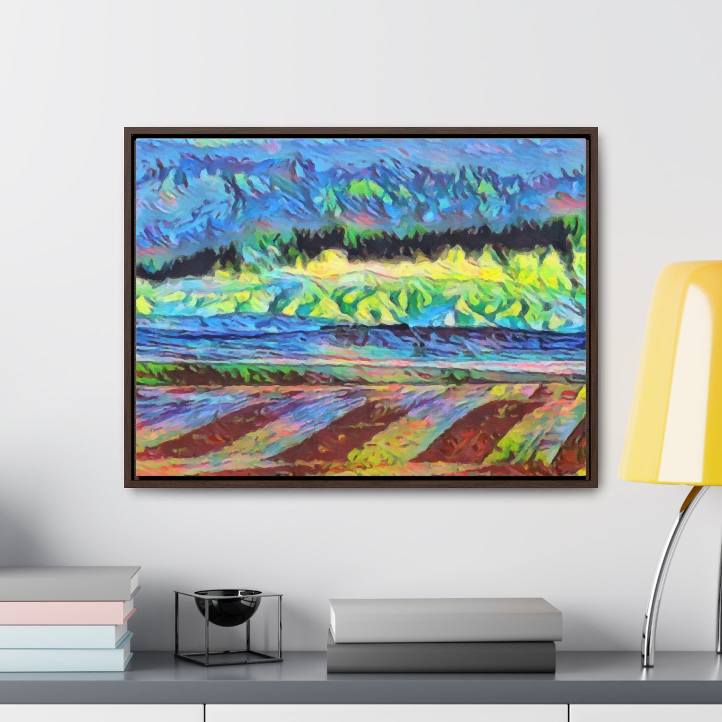 Gallery Canvas Wraps, Horizontal Frame ... On-The-Prairie .. "The Storm Is Brewing" ... Central Idaho: November 2023 ... Original Works ...