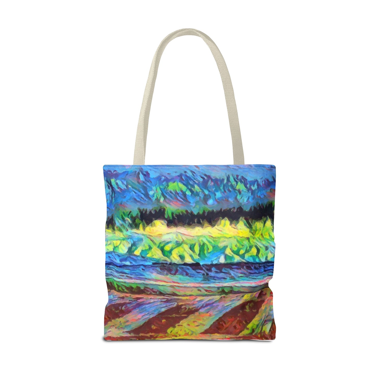 Tote Bag (AOP) ... On-The-Prairie .. "The Storm Is Brewing" ... Central Idaho: November 2023 ... Original Works ...