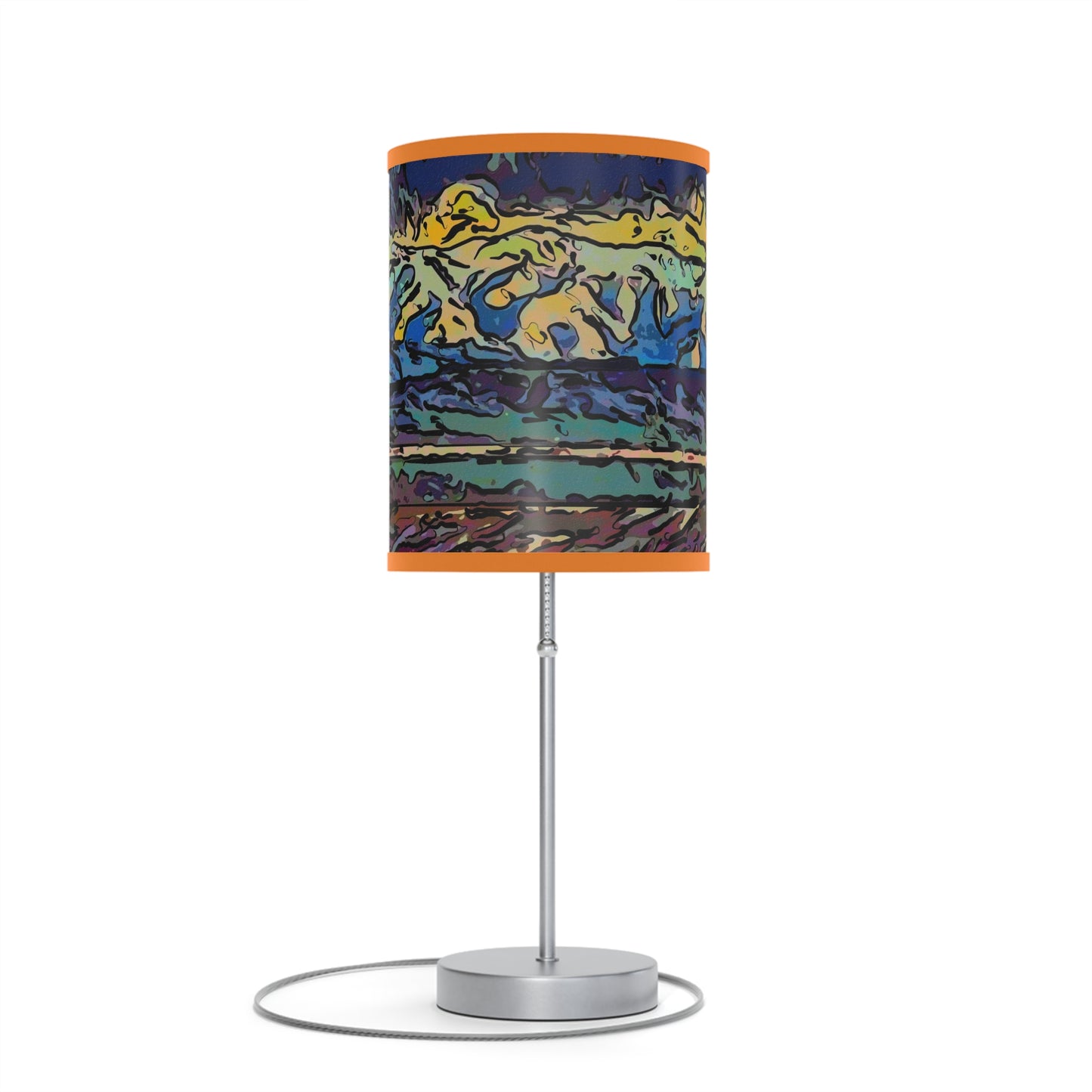 Lamp on a Stand, US|CA plug ...  On-The-Prairie .. "The Storm Is Brewing" ... Central Idaho: November 2023 ... Original Works ...