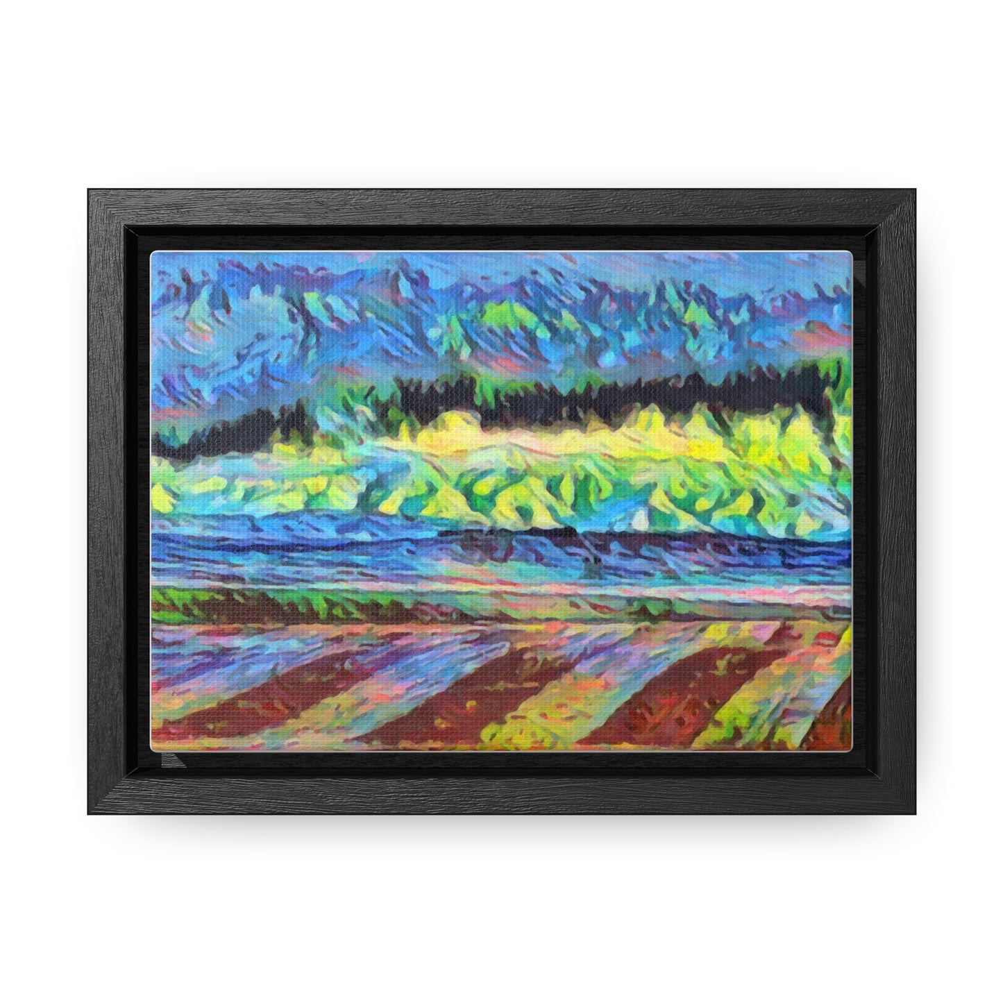 Gallery Canvas Wraps, Horizontal Frame ... On-The-Prairie .. "The Storm Is Brewing" ... Central Idaho: November 2023 ... Original Works ...