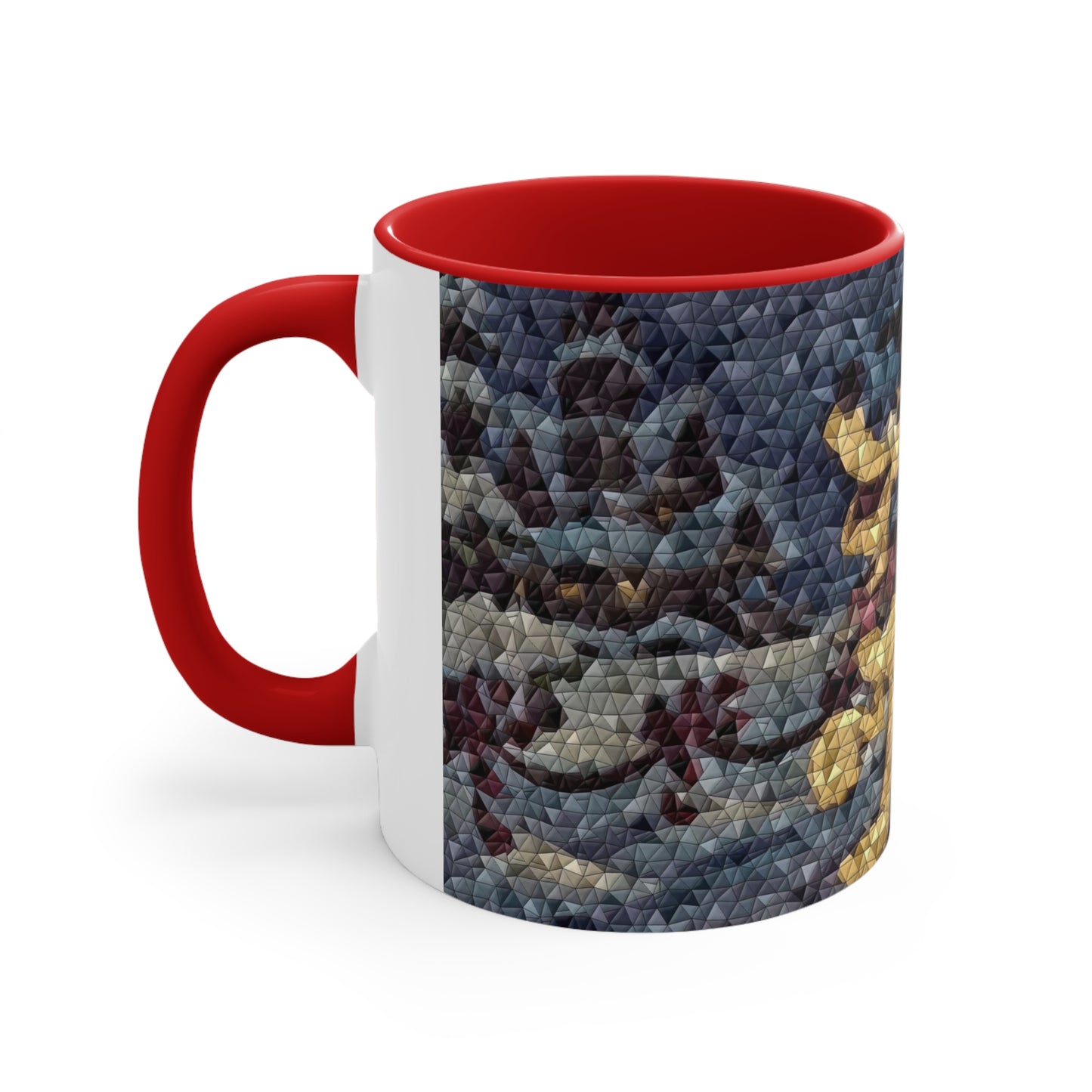 Accent Coffee Mug, 11oz ... Mickey_N_Minnie Mouse & Pluto ... "A Winter Sleigh Ride" ... Original Works. Winter 2023 ...