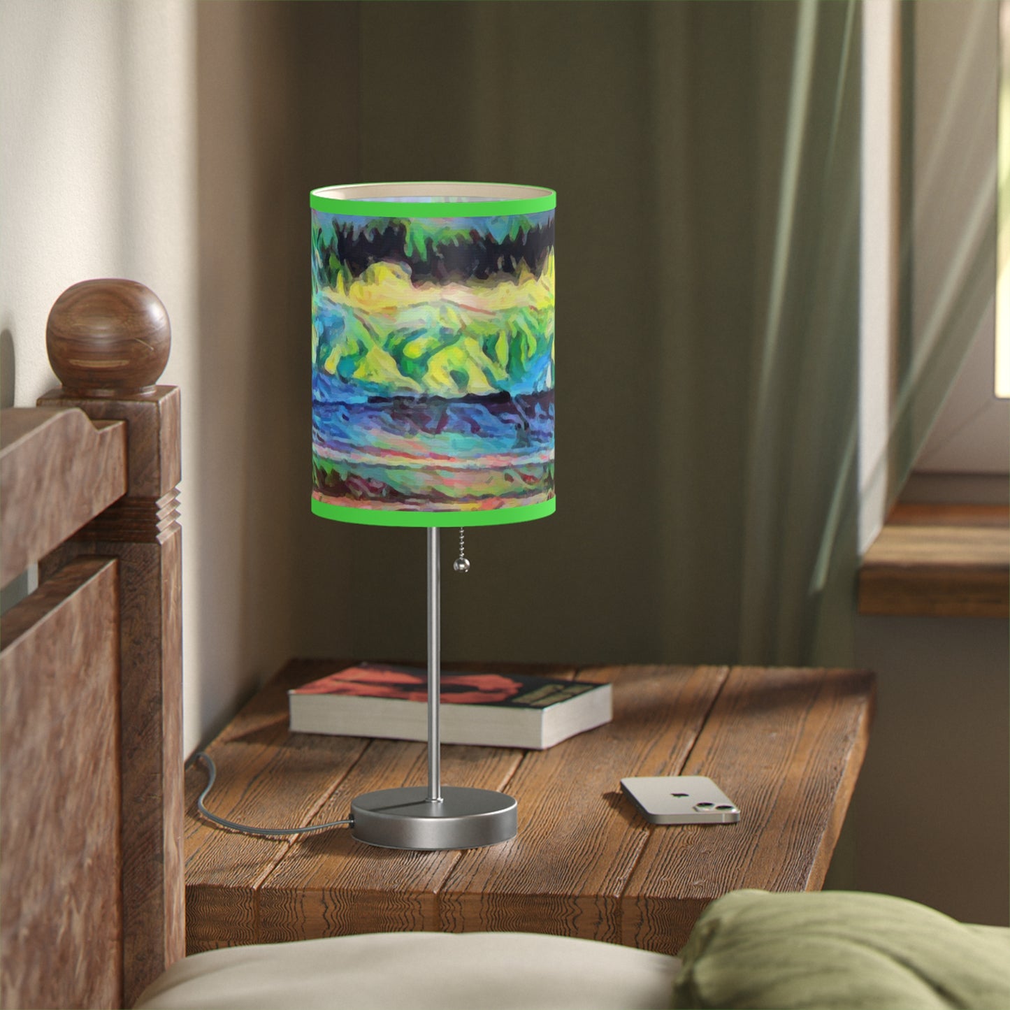 Lamp on a Stand, US|CA plug ...  On-The-Prairie .. "The Storm Is Brewing" ... Central Idaho: November 2023 ... Original Works ...