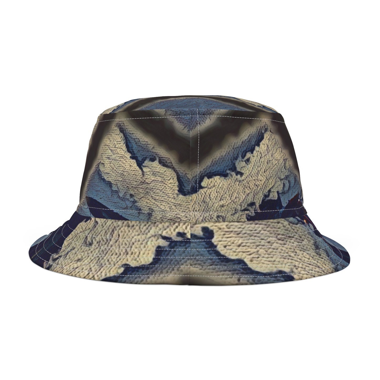 Bucket Hat (AOP) ... US Navy Blue Angels Flight-Demonstration Team ... "The Thrill ... The Roar ... The Excitement" ... Original Works ...