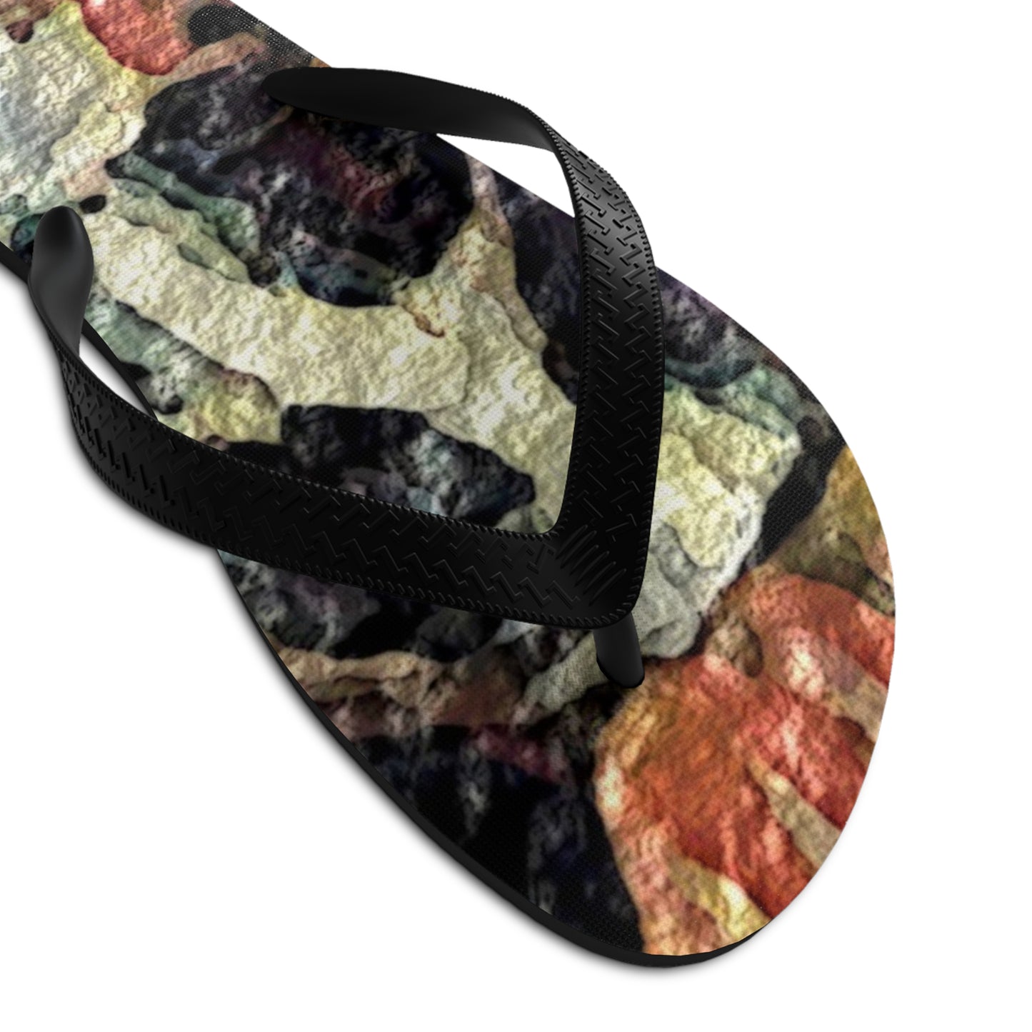 Unisex Flip-Flops ... Ozzy-Hippensteel ... "Don't Cry Now ... Dry-Your_Eyes ... On The Wind". Oriignal Works. May 2023.