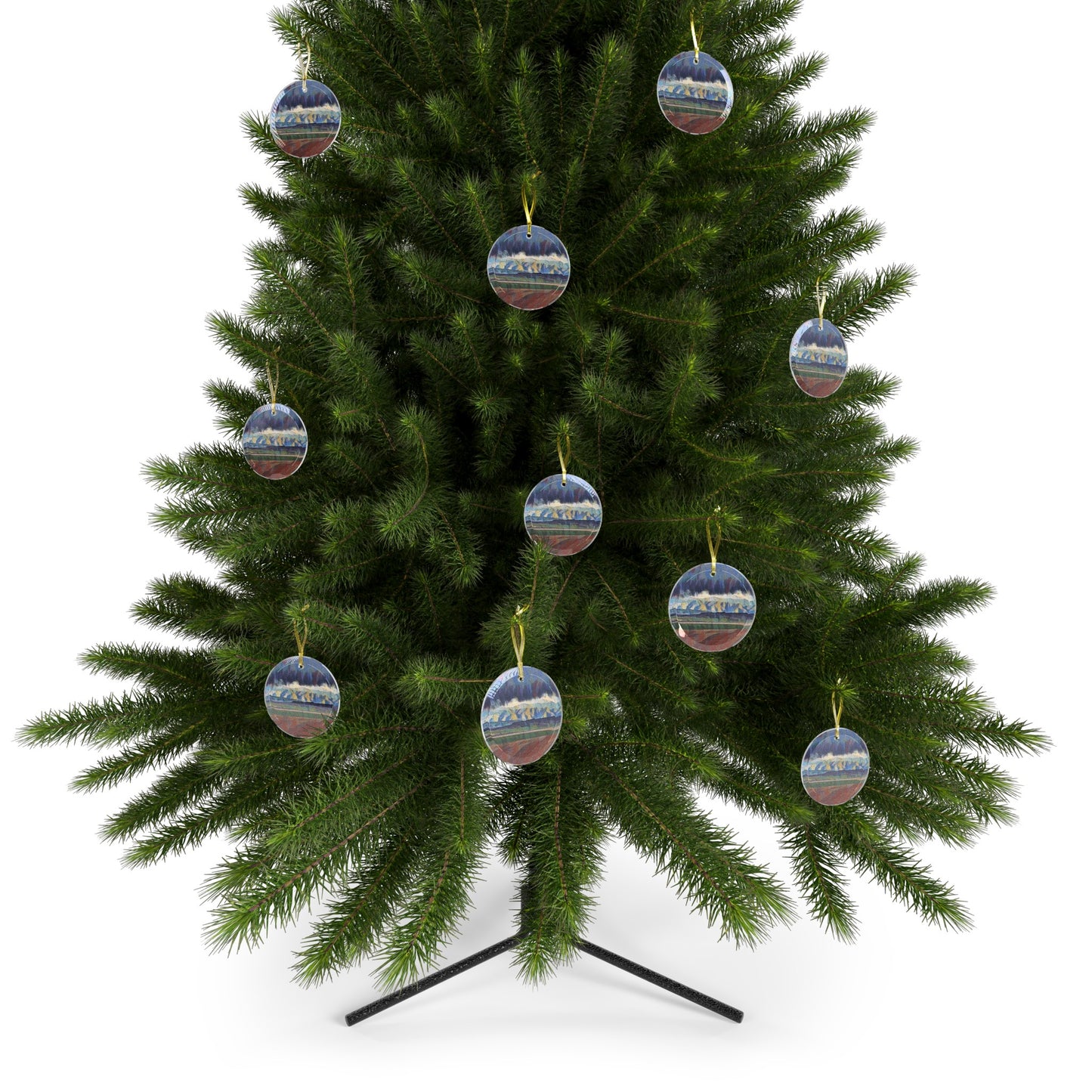 Glass Ornaments ... On-The-Prairie .. "The Storm Is Brewing" ... Central Idaho: November 2023 ... Original Works  ...