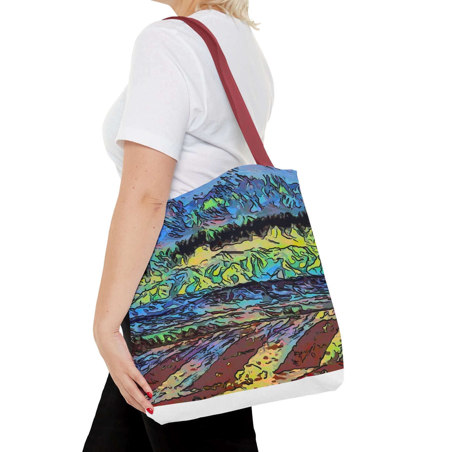 Tote Bag (AOP) ... On-The-Prairie .. "The Storm Is Brewing" ... Central Idaho: November 2023 ... Original Works ...