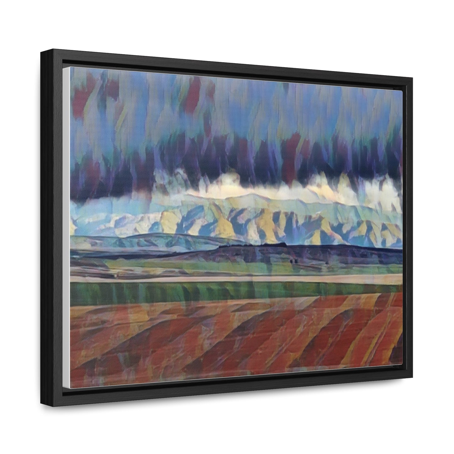 Gallery Canvas Wraps, Horizontal Frame ... On-The-Prairie .. "The Storm Is Brewing" ... Central Idaho: November 2023 ... Original Works ...