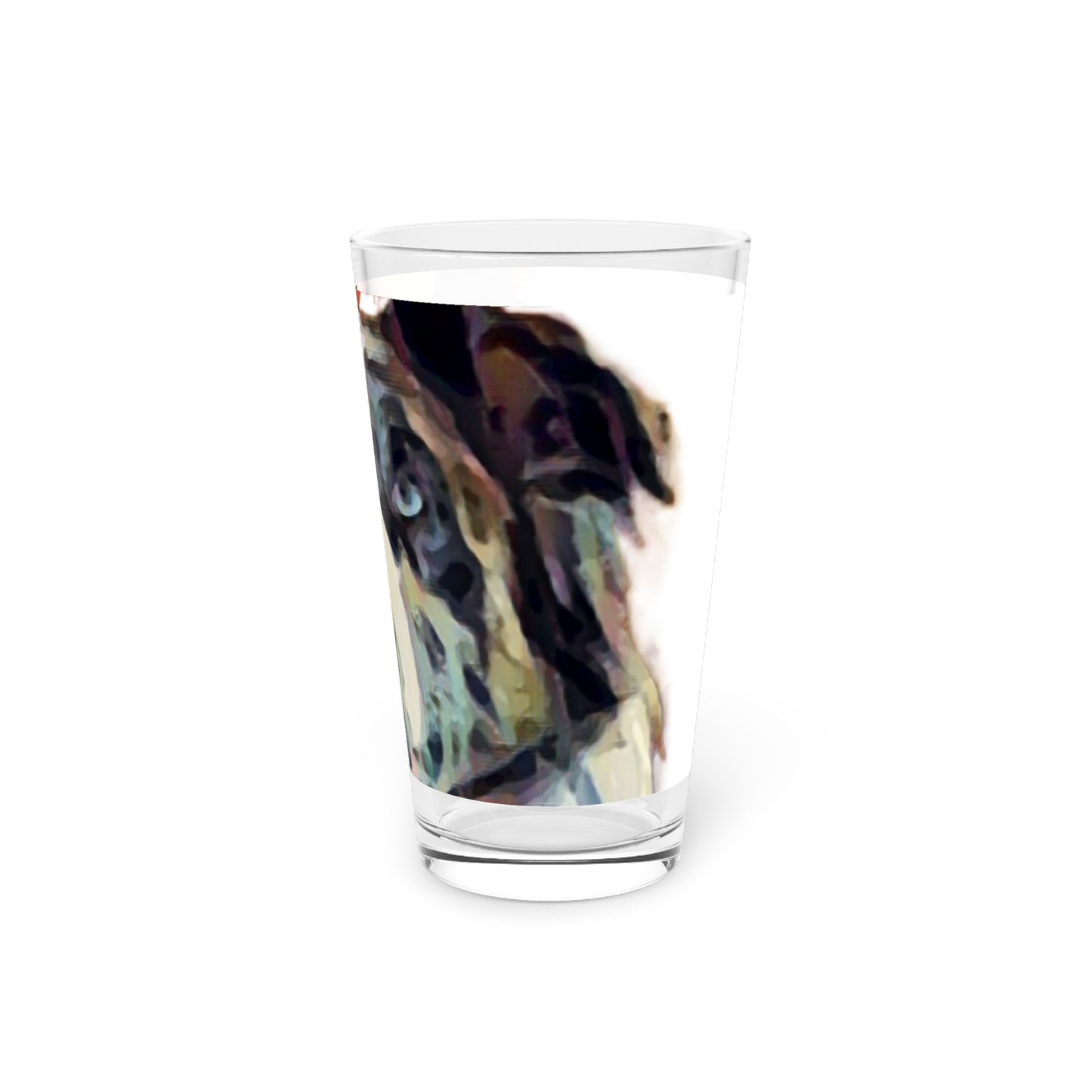 Pint Glass, 16oz ... Ozzy-Hippensteel ... "Don't Cry Now ... Dry-Your-Eyes ... On-The-Wind". Original Works. May 2023.