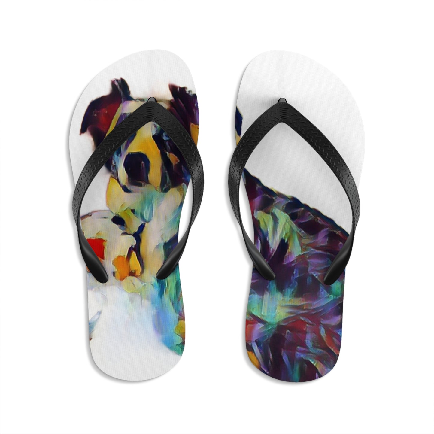 Unisex Flip-Flops ... Ozzy-Hippensteel ... "Don't Cry Now ... Dry-Your_Eyes ... On The Wind". Oriignal Works. May 2023.
