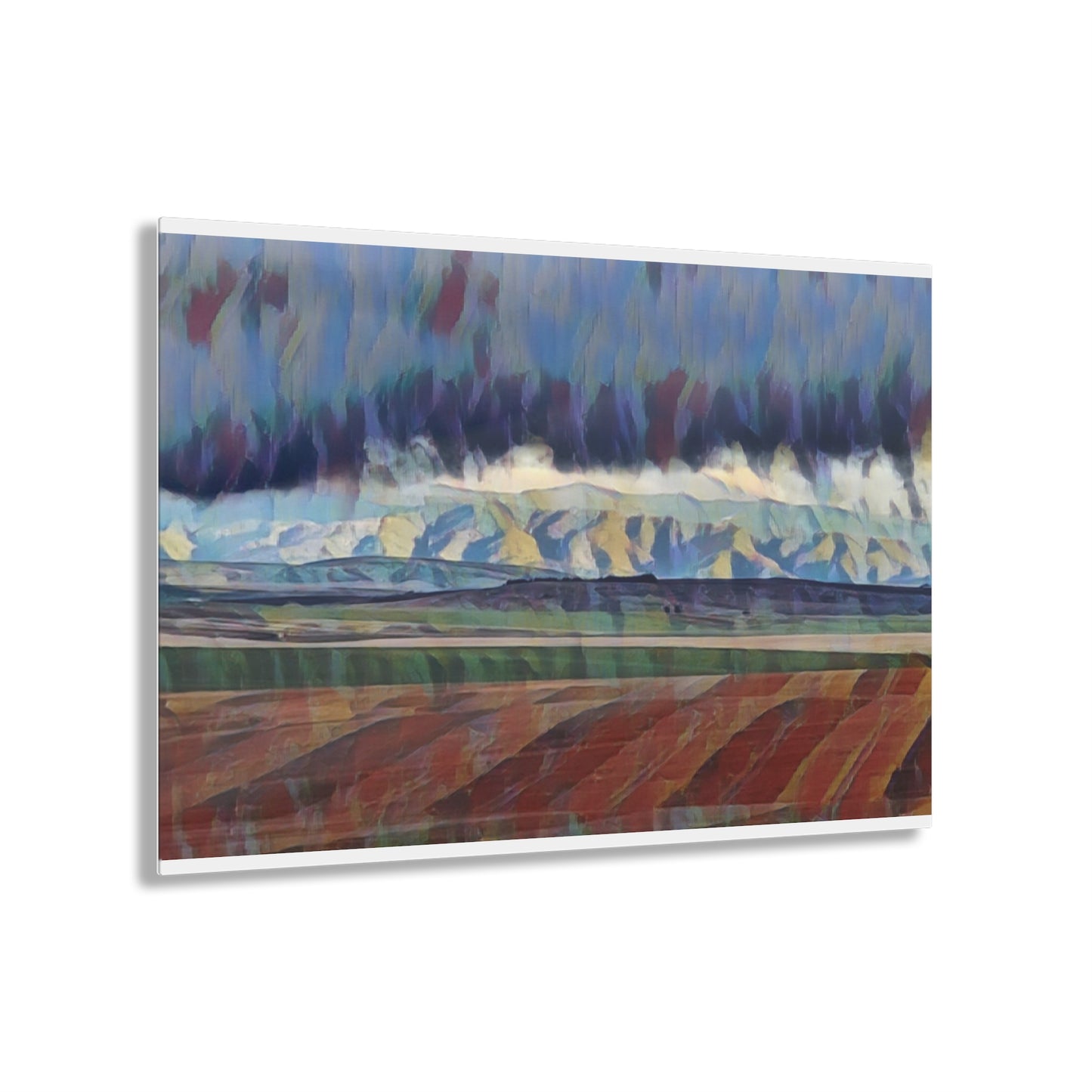 Acrylic Prints ... On-The-Prairie .. "The Storm Is Brewing" ... Central Idaho: November 2023 ... Original Works ...