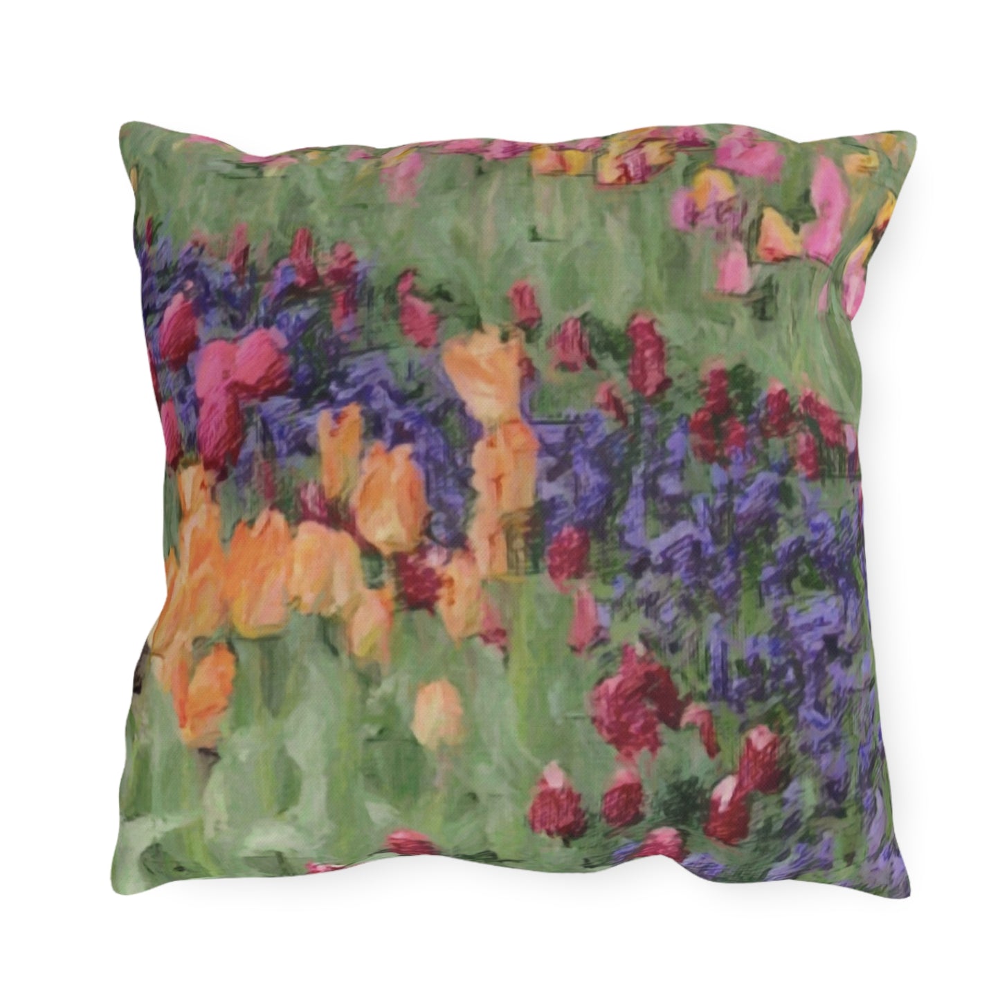 Outdoor Pillows ... Skagit Valley Tulips ... Skagit Valley, Washington ... Family Archives ... Original Works ... Circa 1980's ...